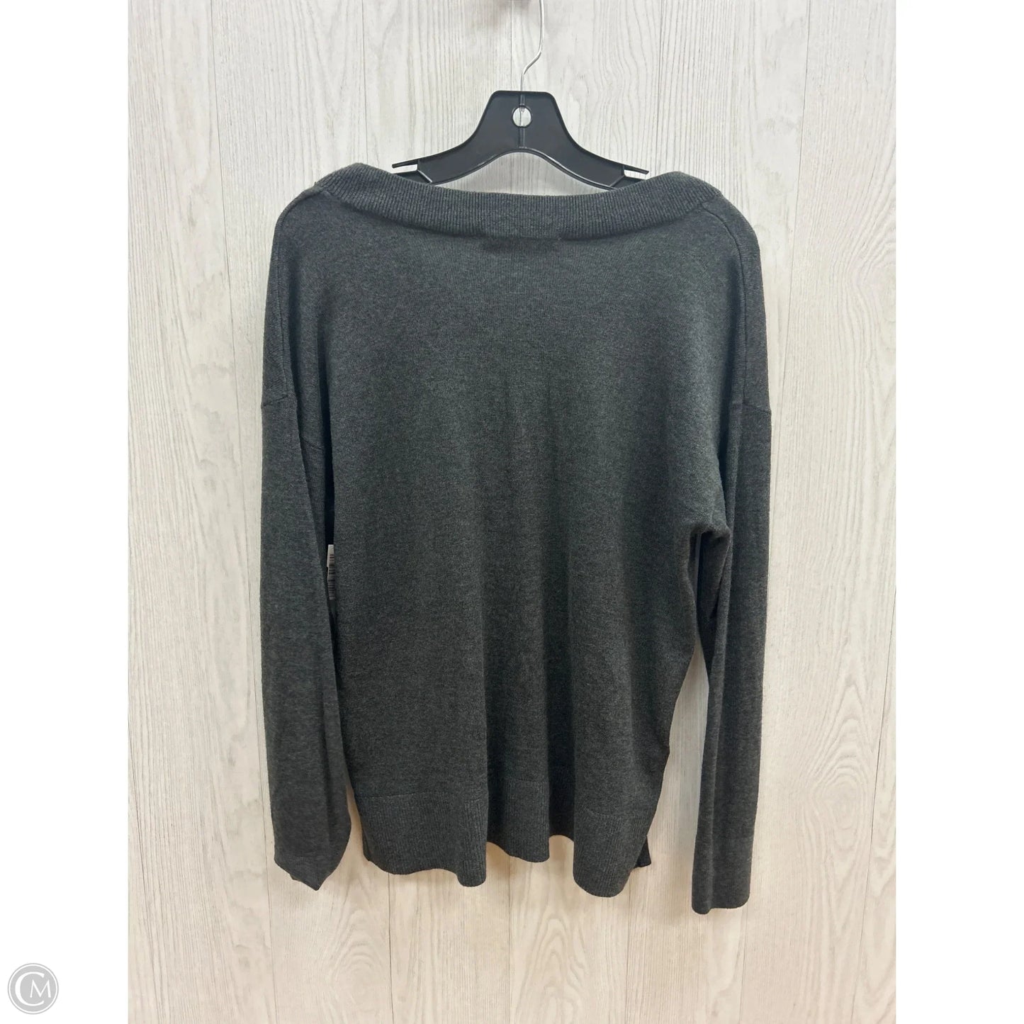 Sweater By Loft In Grey, Size: M