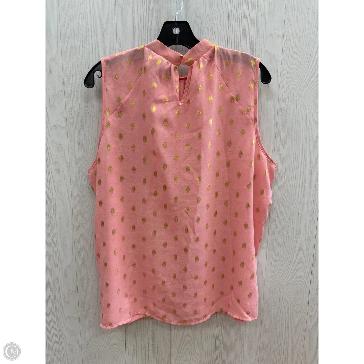 Top Sleeveless By Clothes Mentor In Pink, Size: Xl