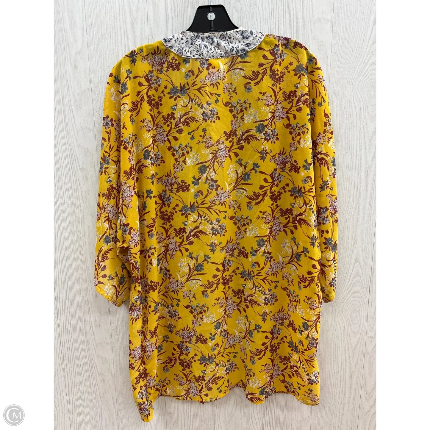 Kimono By Japna In Yellow, Size: M