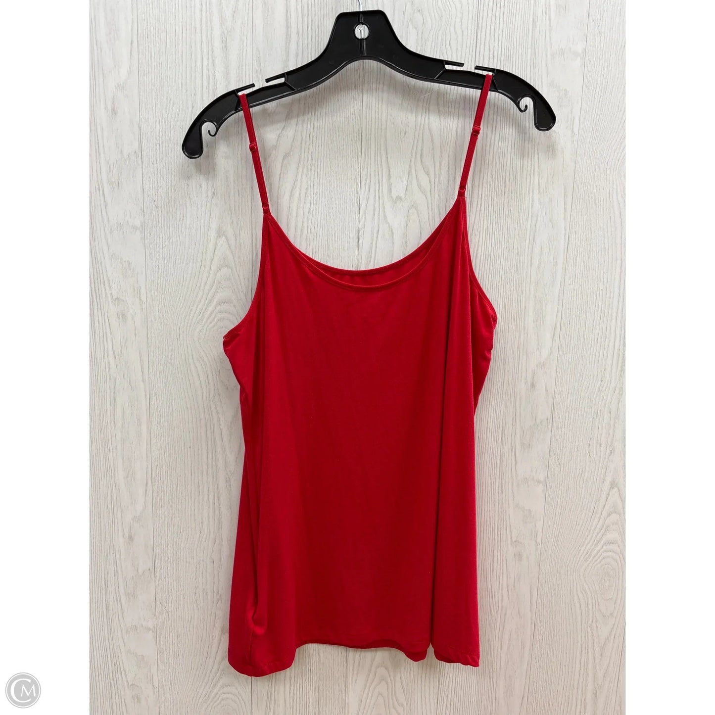 Top Cami By Time And Tru In Red, Size: Xl