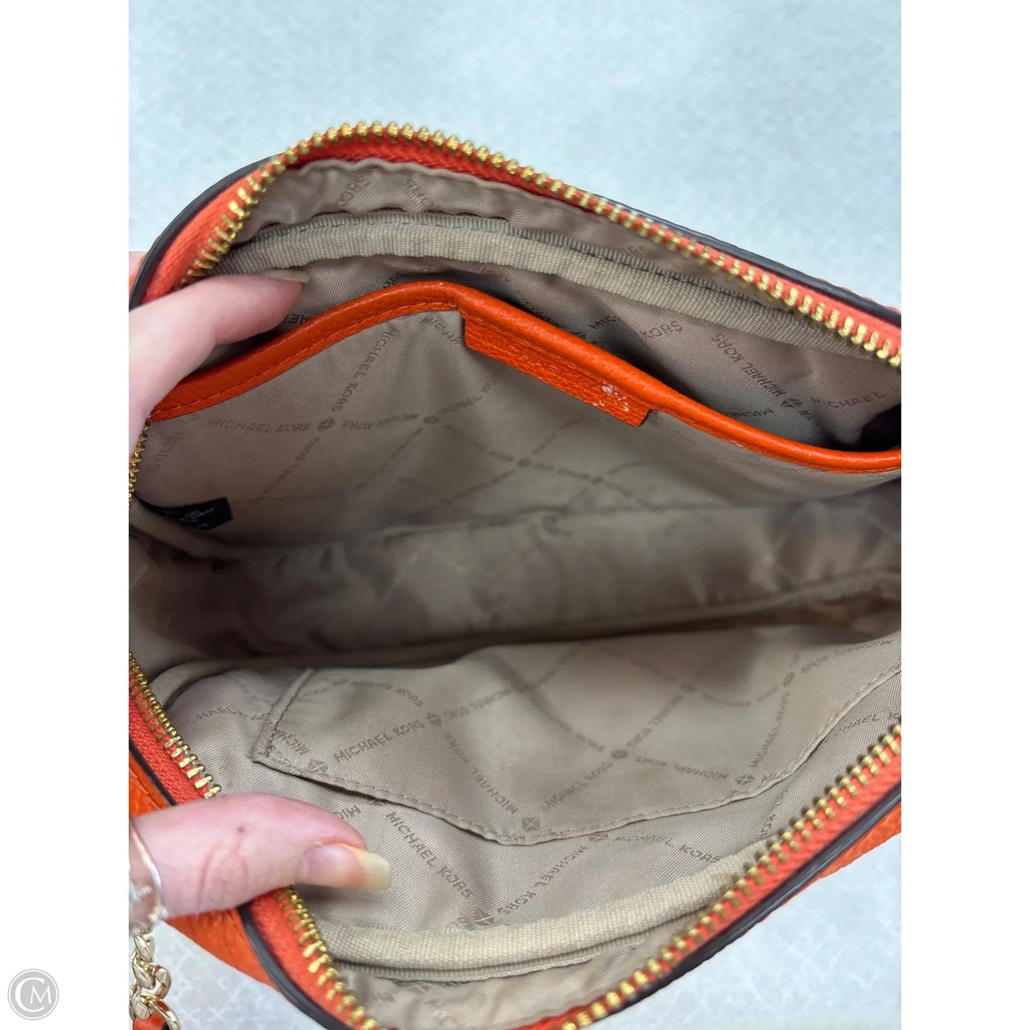 Crossbody Designer By Michael Kors, Size: Small