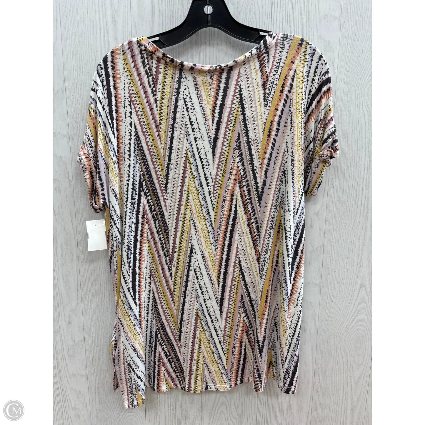 Top Short Sleeve Basic By Cupio In Multi-colored, Size: M