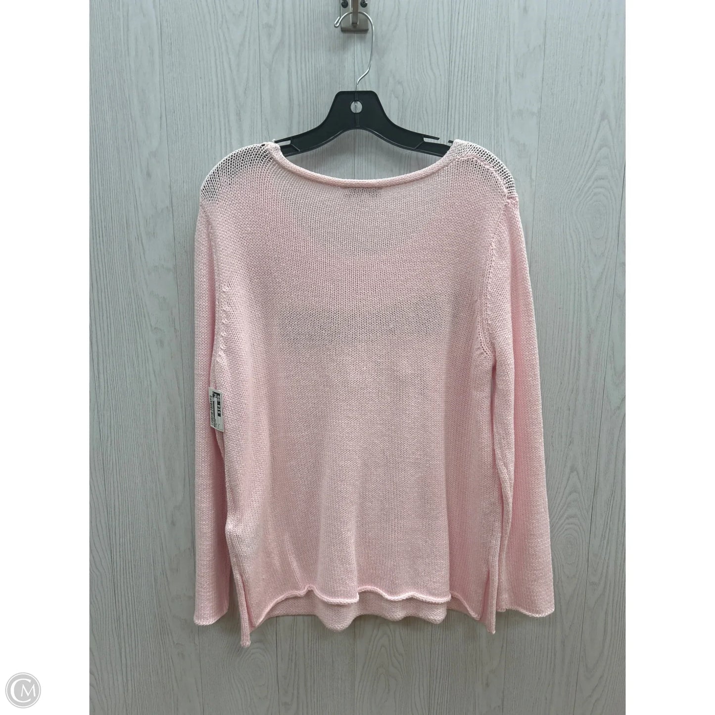 Sweater By Miracle In Pink, Size: L