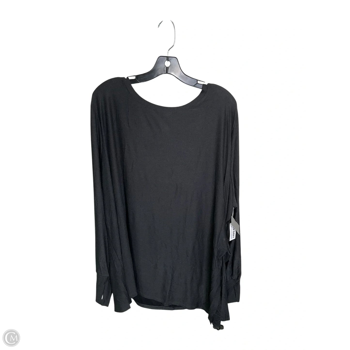 Athletic Top Long Sleeve Crewneck By Old Navy In Grey, Size: 4x