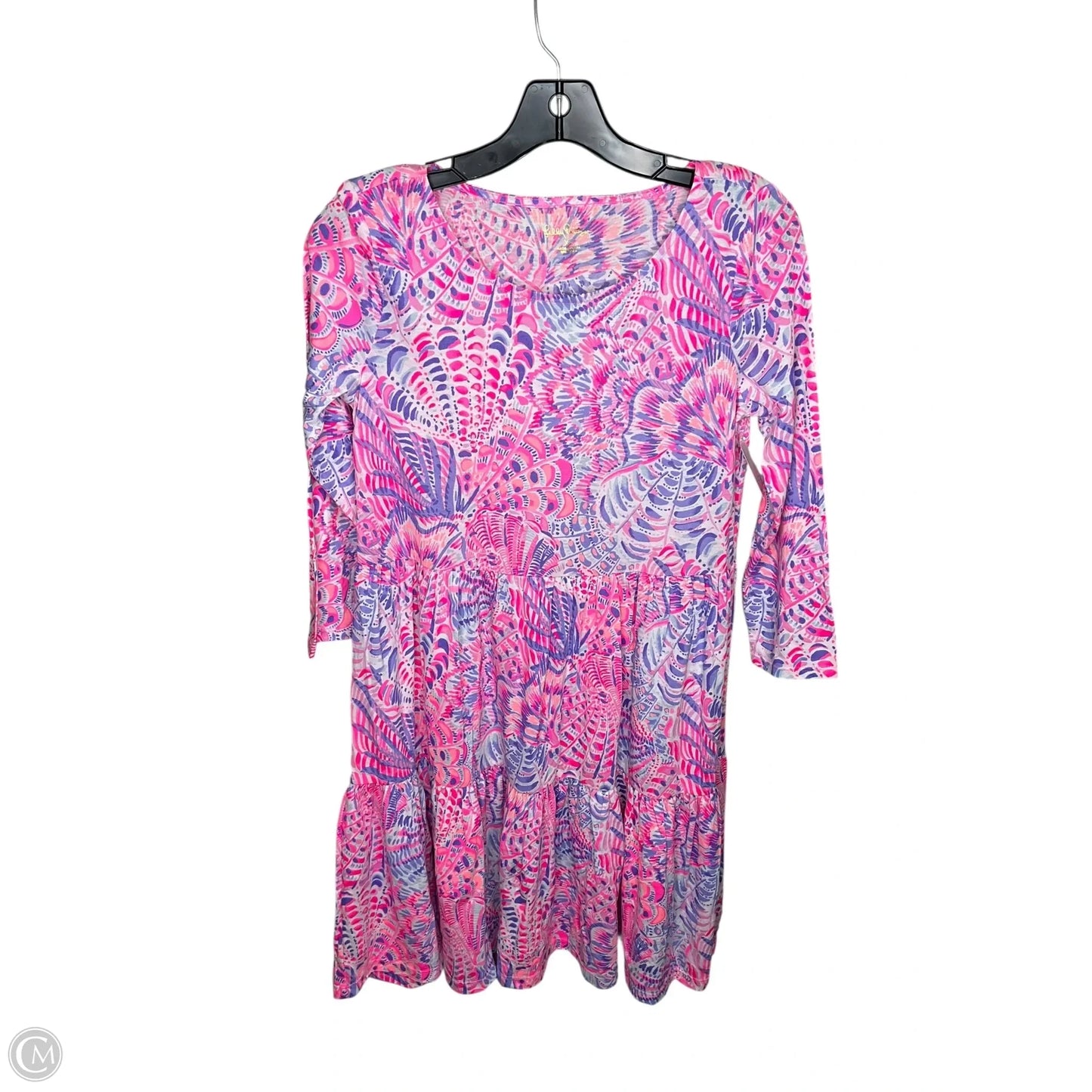 Dress Designer By Lilly Pulitzer In Pink & Purple, Size: Xs
