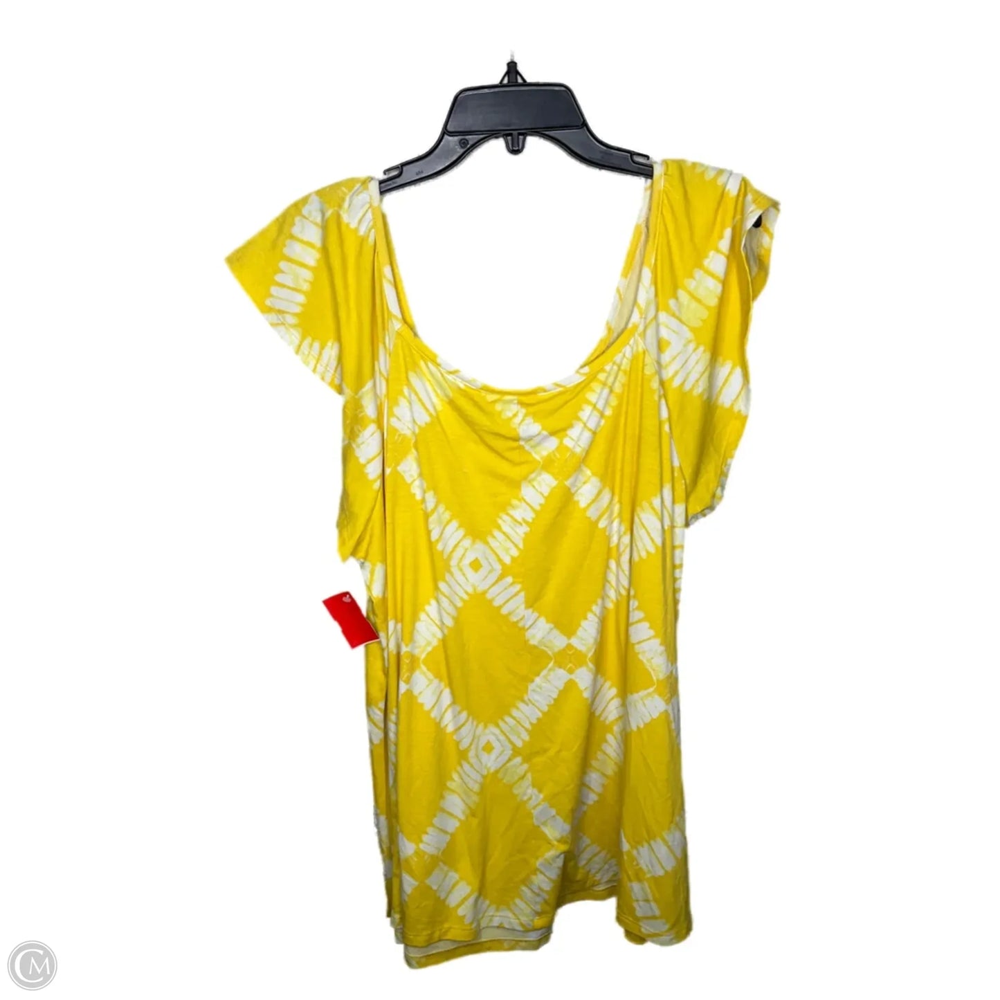 Tank Top By Lane Bryant In Yellow, Size: 2x