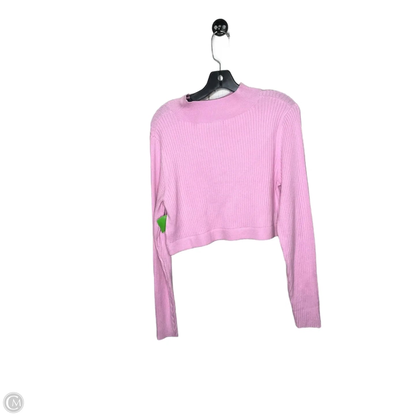 Top Long Sleeve By Wild Fable In Pink, Size: M