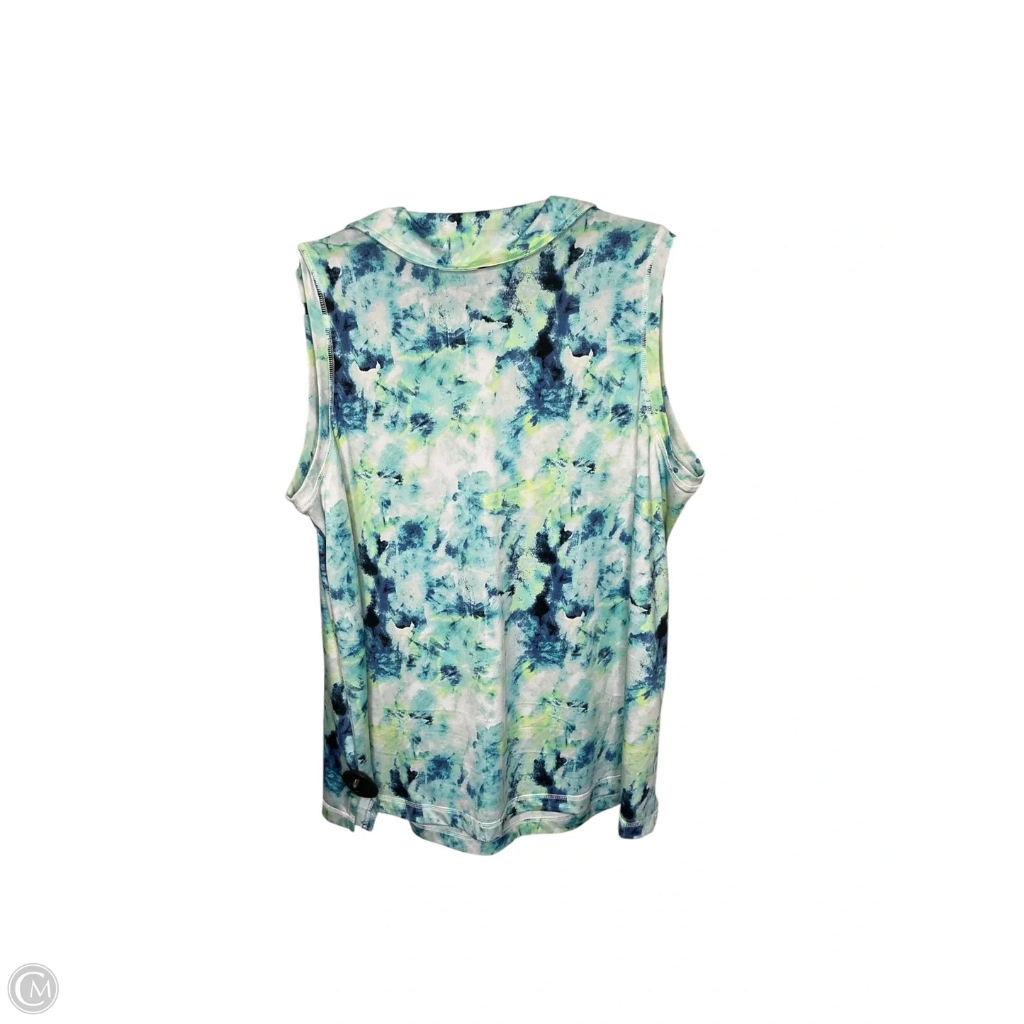 Athletic Tank Top By Livi Active In Blue, Size: 1x