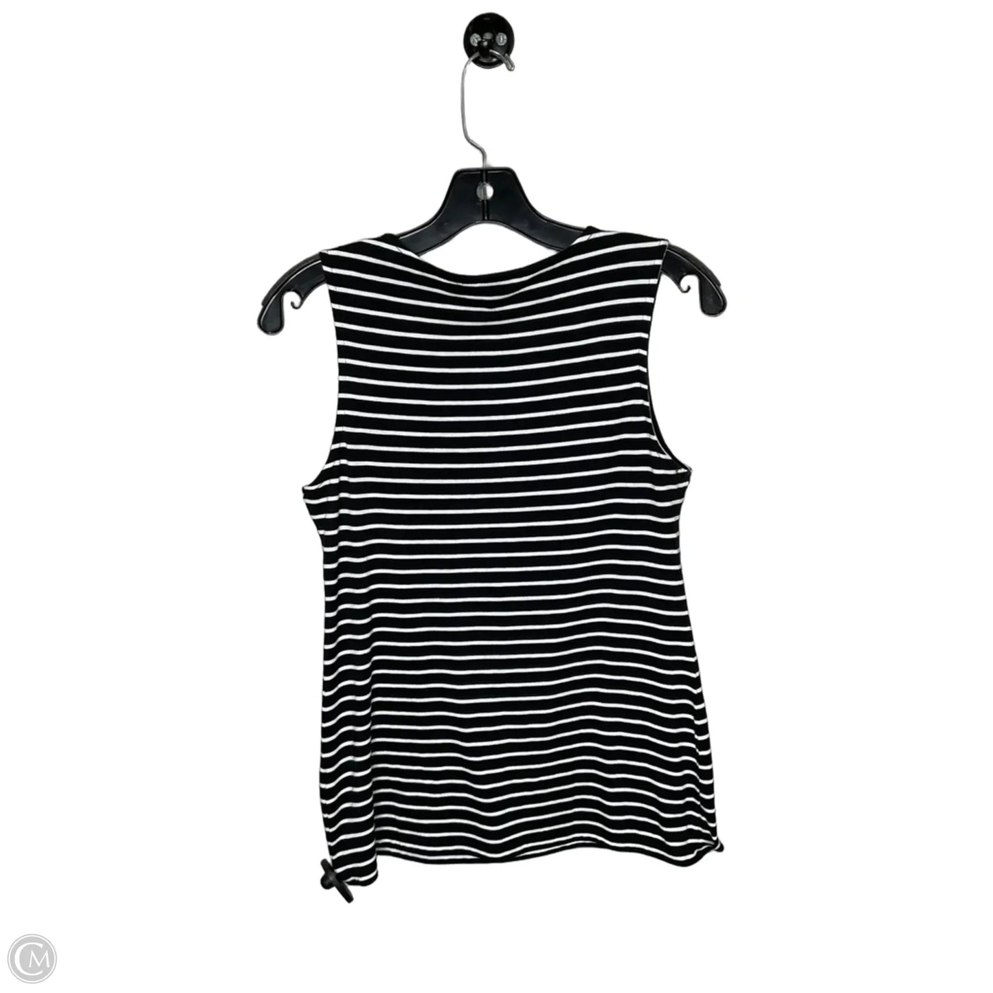 Top Sleeveless By Banana Republic In Striped Pattern, Size: Xs