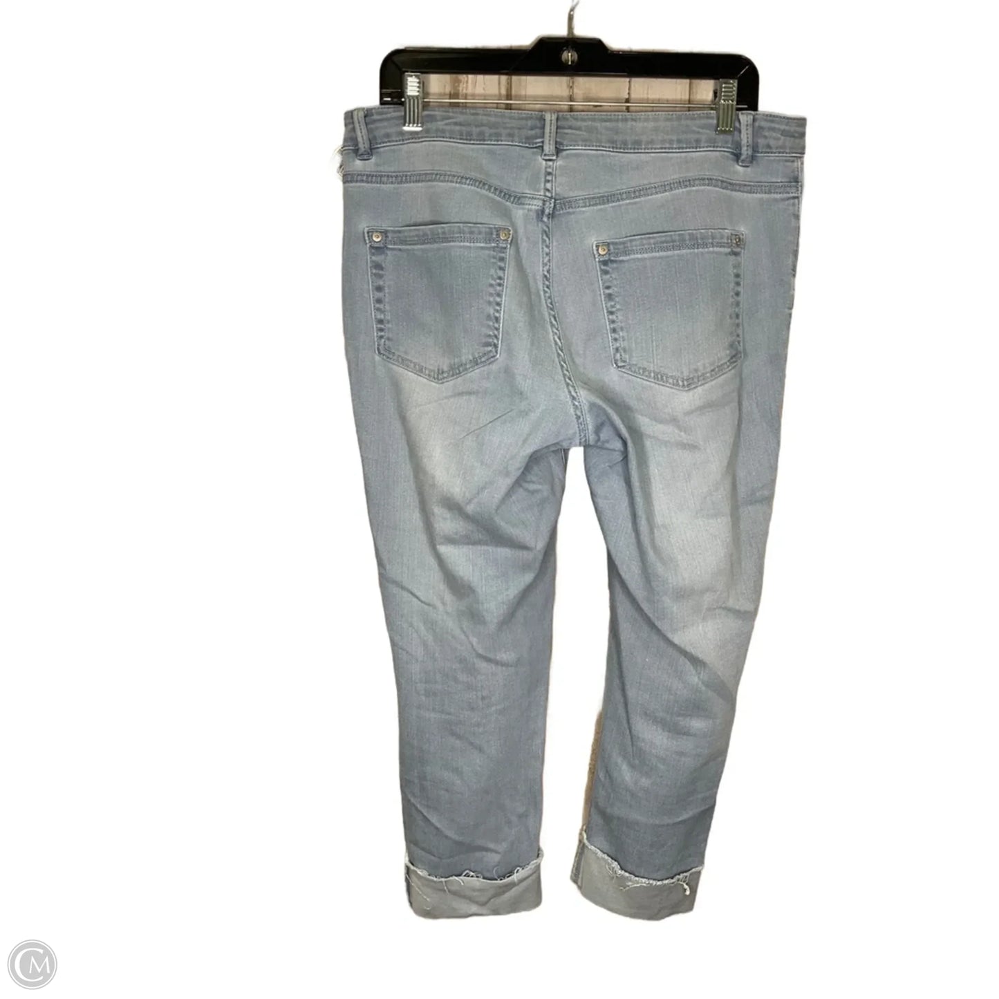 Jeans Wide Leg By J. Jill In Blue, Size: 10