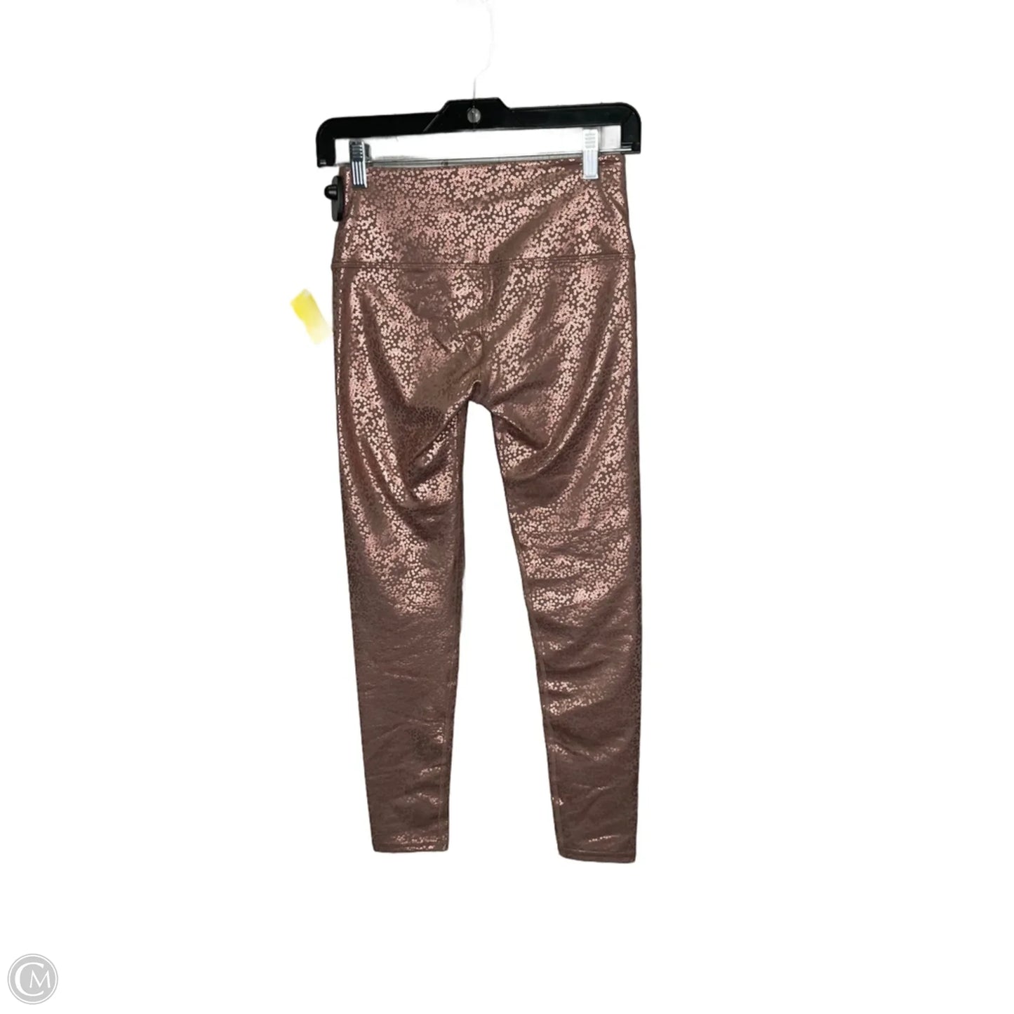Athletic Leggings By Clothes Mentor In Rose Gold, Size: S
