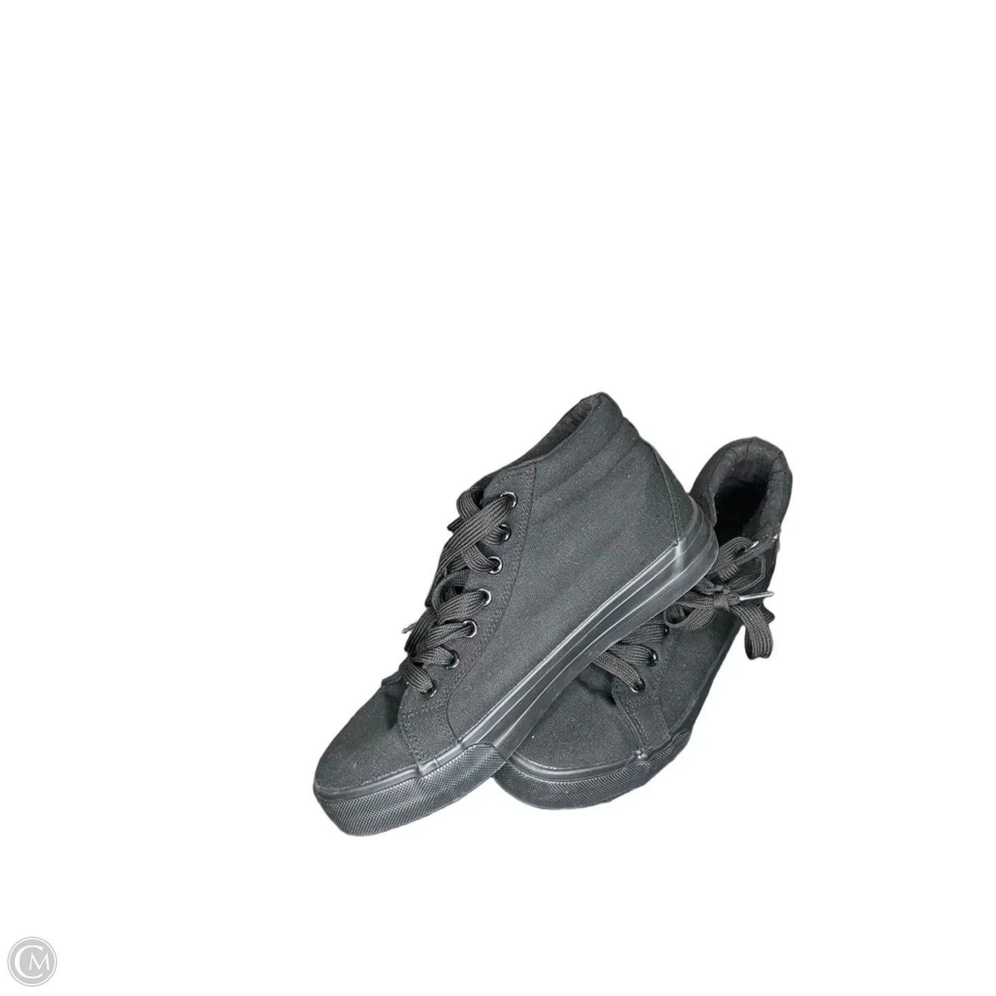 Shoes Sneakers By Clothes Mentor In Black, Size: 7.5