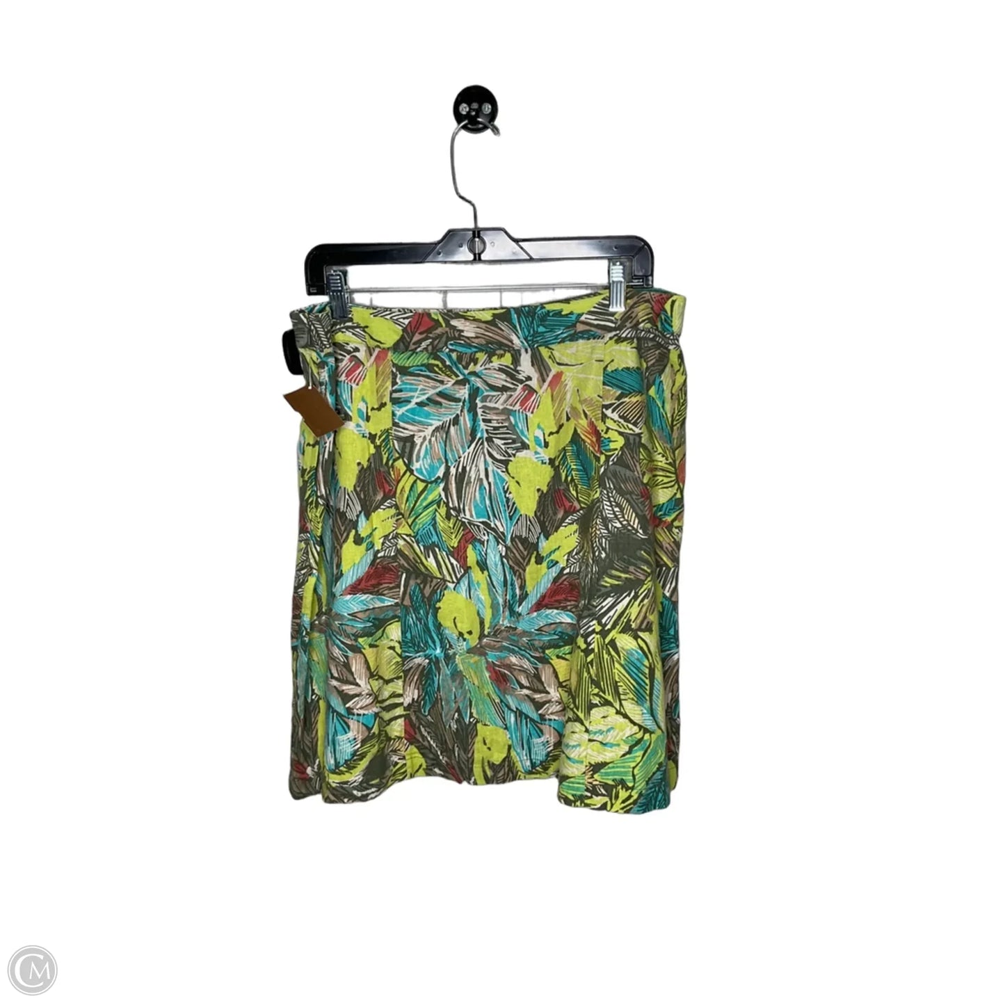 Skirt Midi By Christopher And Banks In Floral Print, Size: 12p