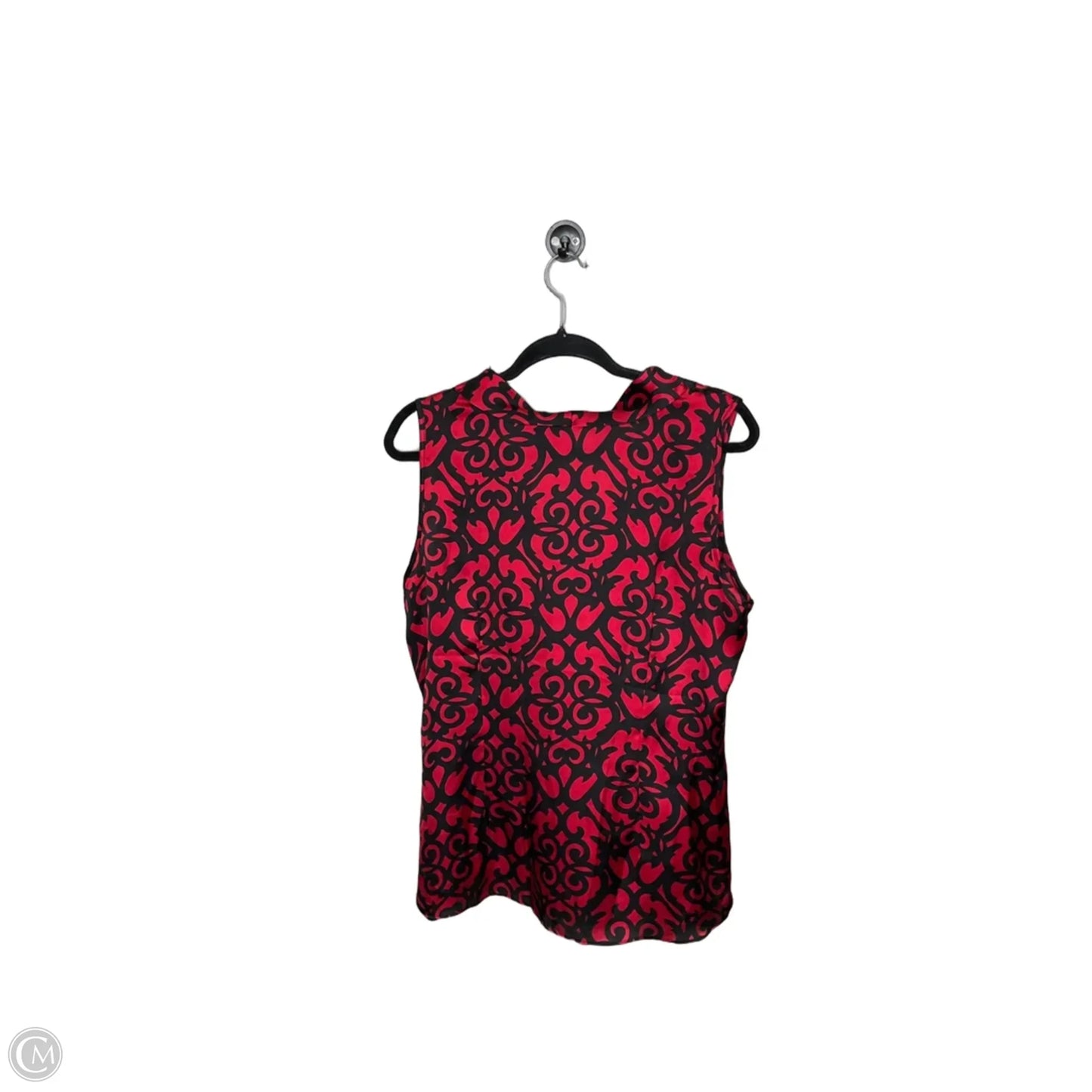 Top Sleeveless By New Directions In Red, Size: Xl