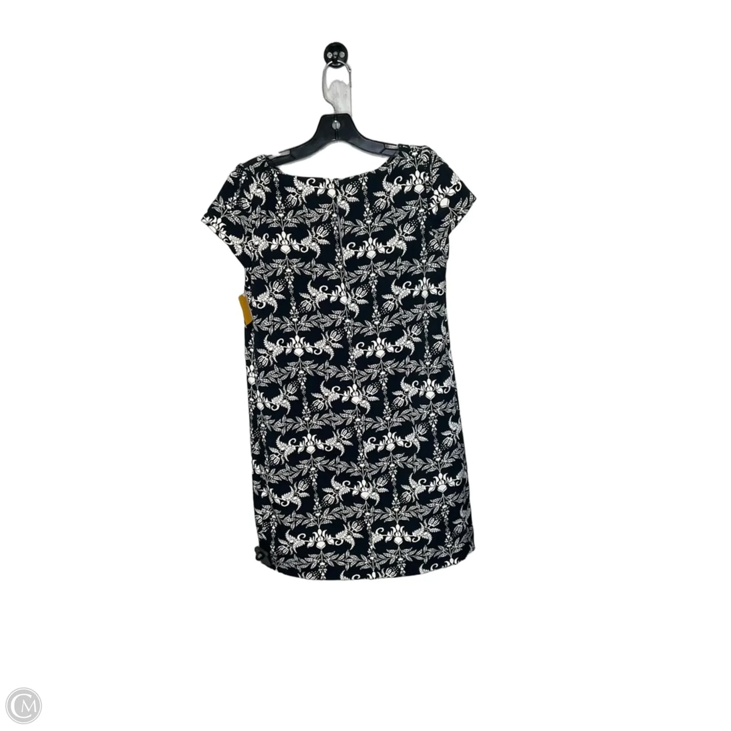 Dress Casual Midi By Zara In Black & White, Size: M