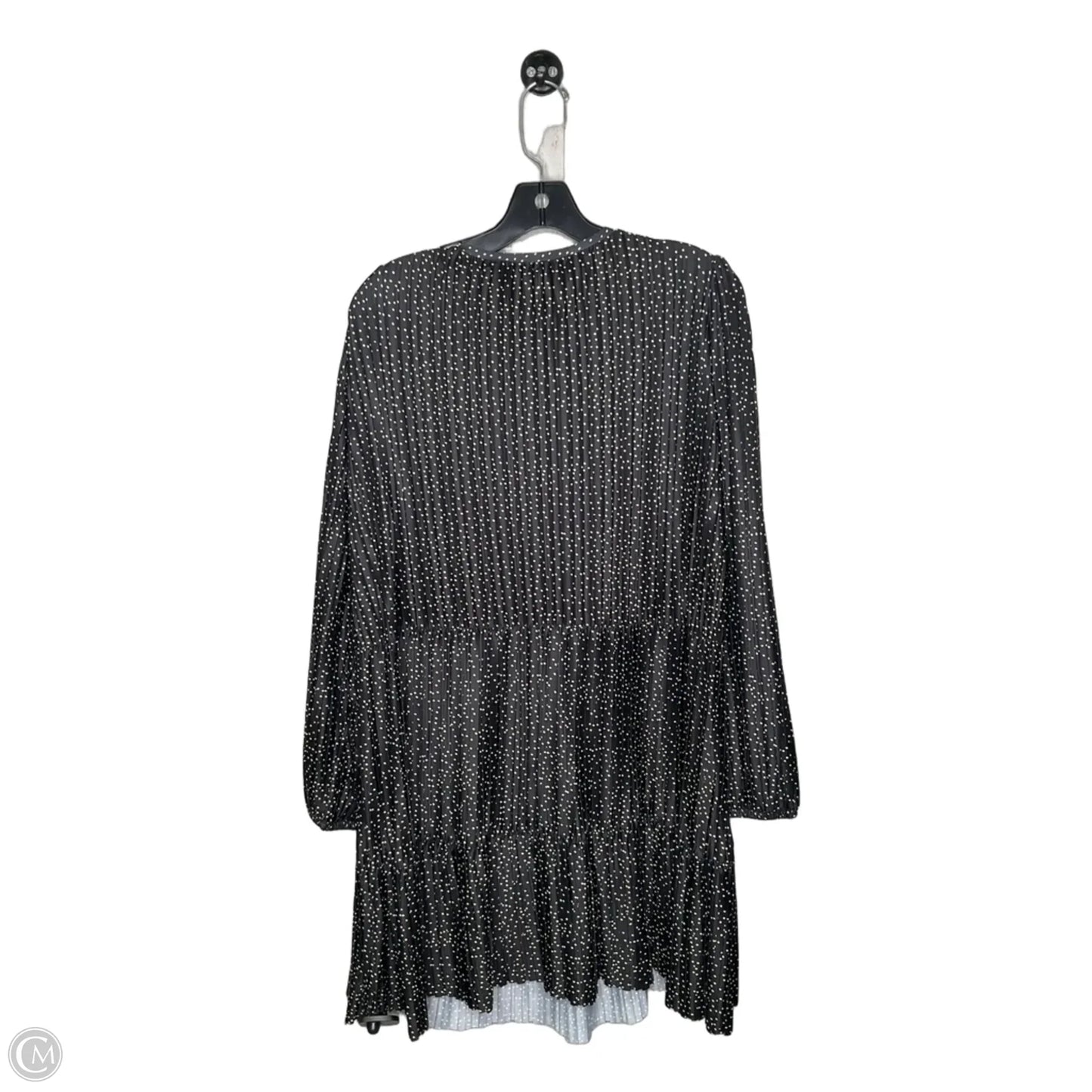 Dress Casual Midi By Zara In Polkadot Pattern, Size: S