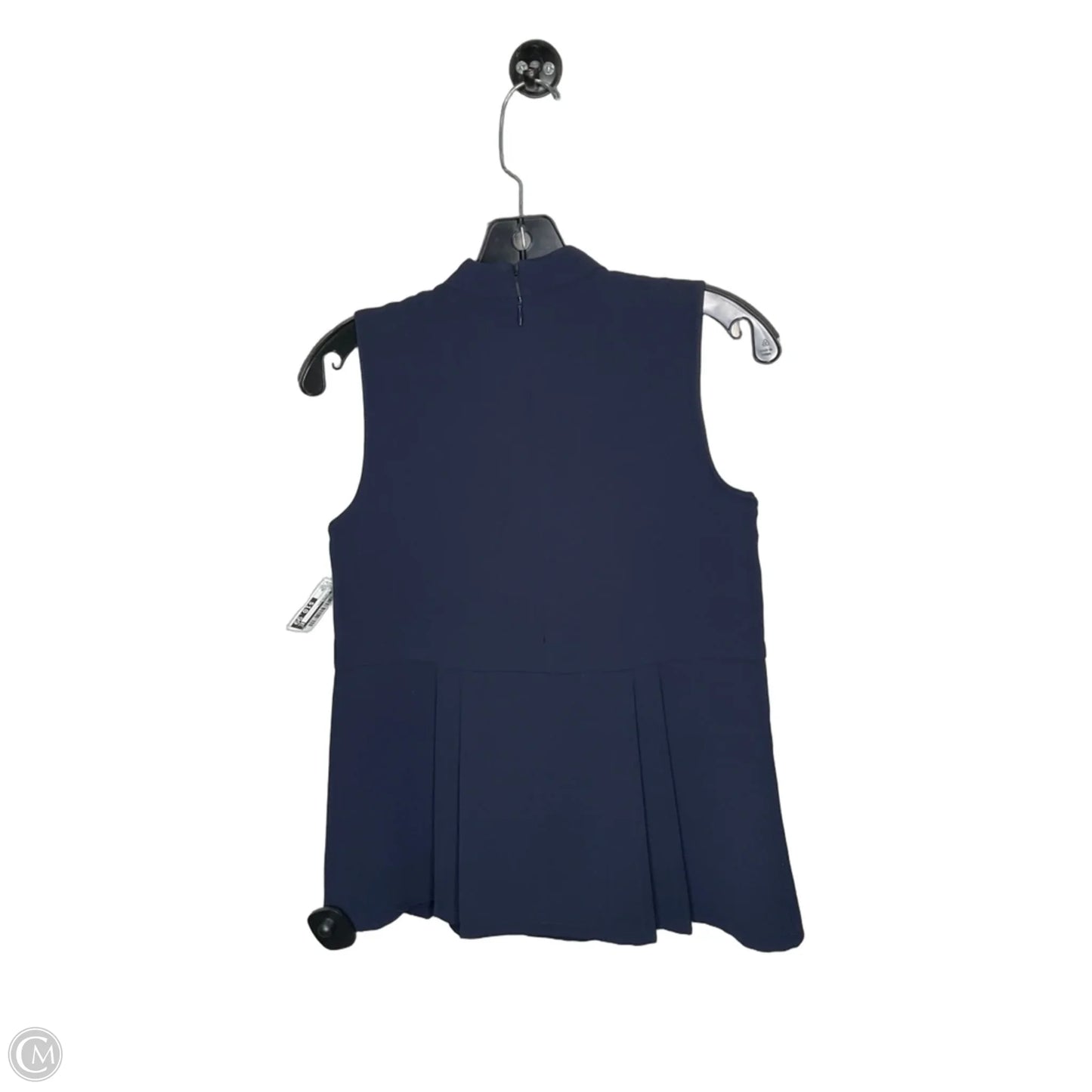 Top Sleeveless By Ann Taylor In Navy, Size: Xs
