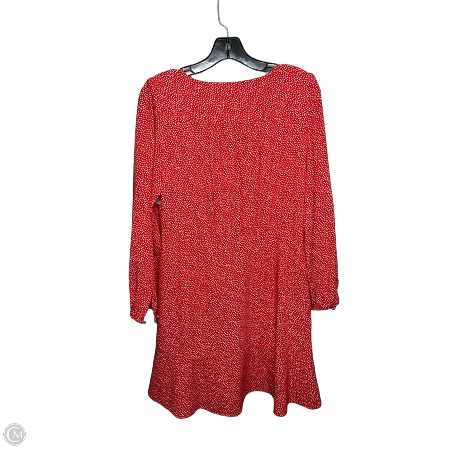 Dress Casual Midi By Loft In Red, Size: S