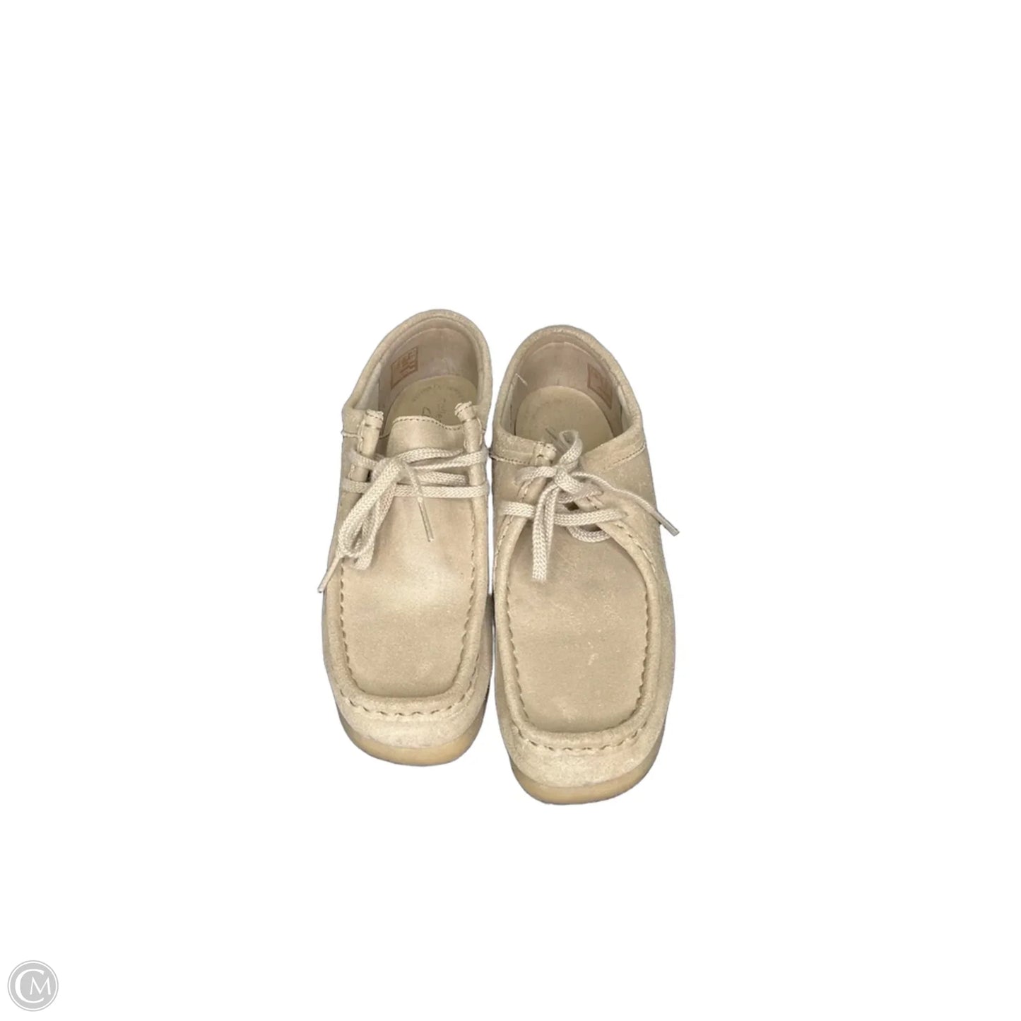 Shoes Sneakers By Clarks In Tan, Size: 8