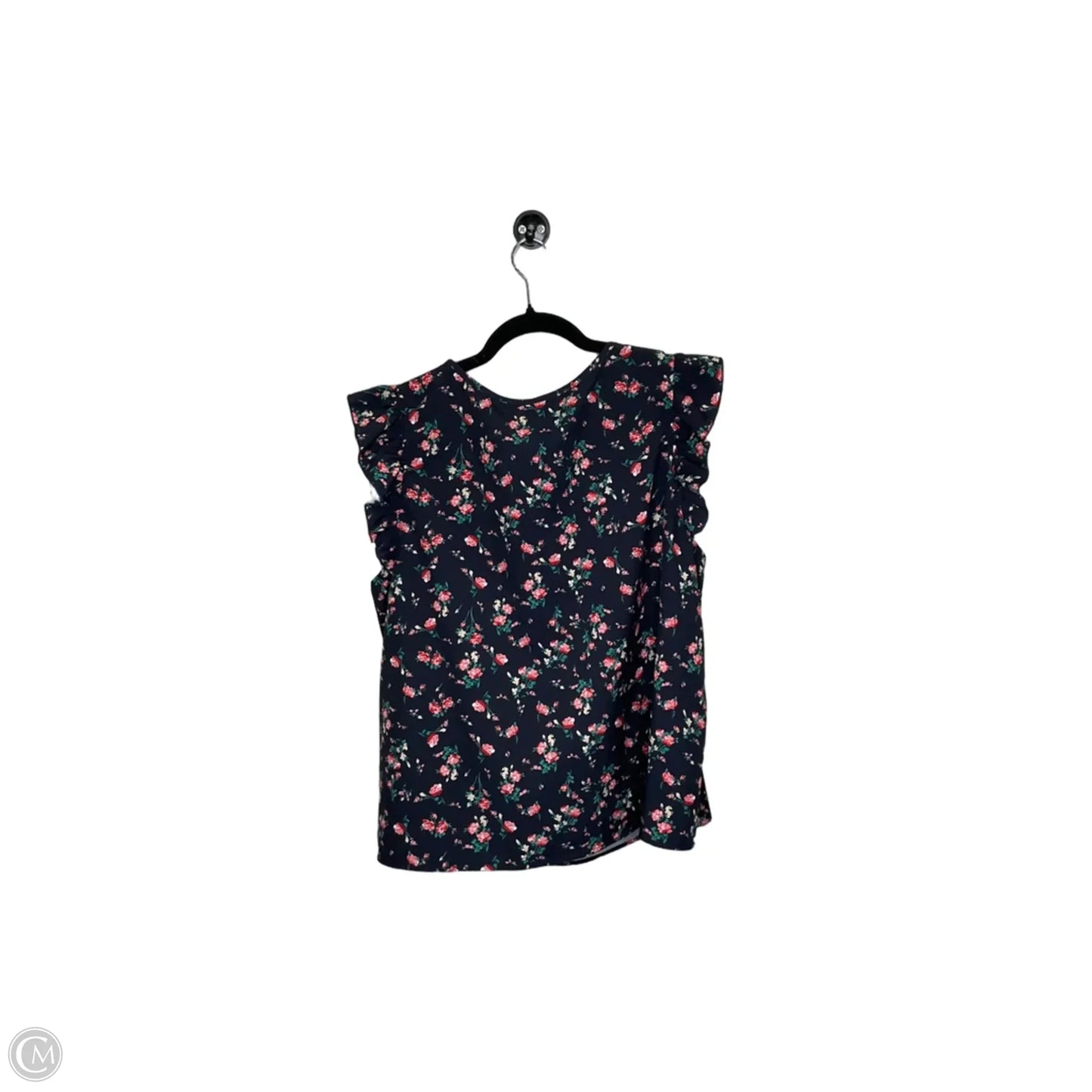 Top Sleeveless By Emery Rose In Floral Print, Size: 2x