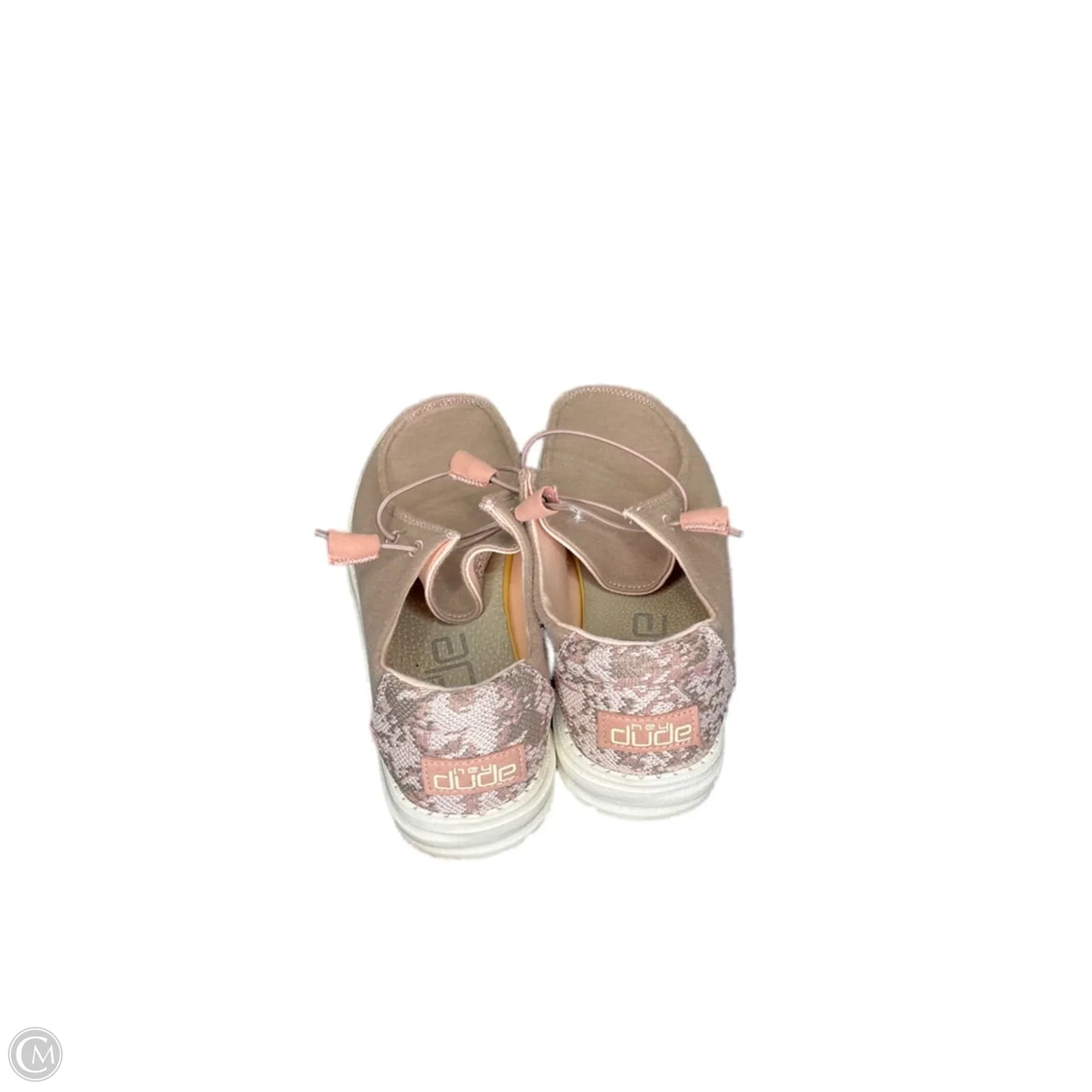 Shoes Sneakers By Hey Dude In Pink, Size: 8