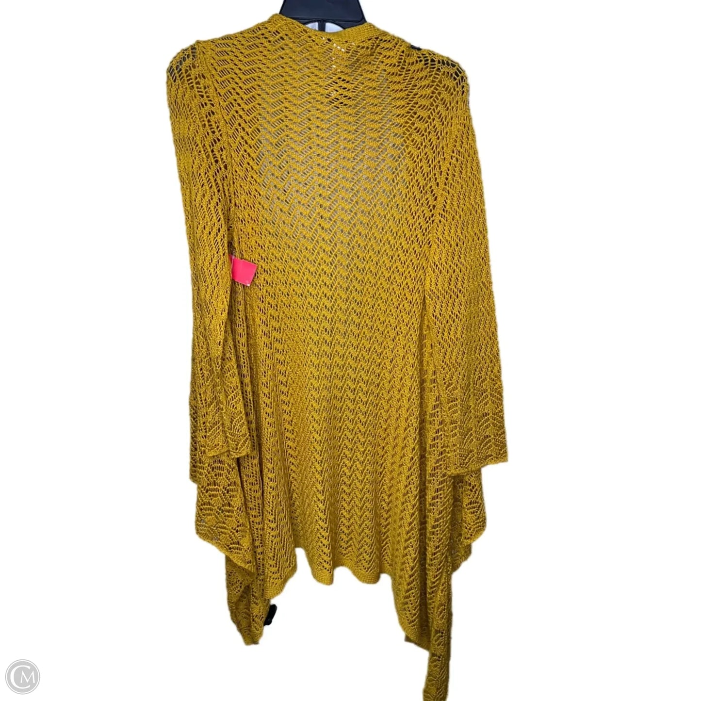 Cardigan By Cato In Yellow, Size: Xl