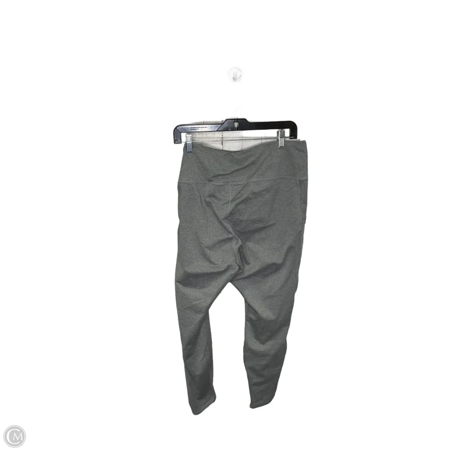 Athletic Leggings By Fabletics In Grey, Size: 2x