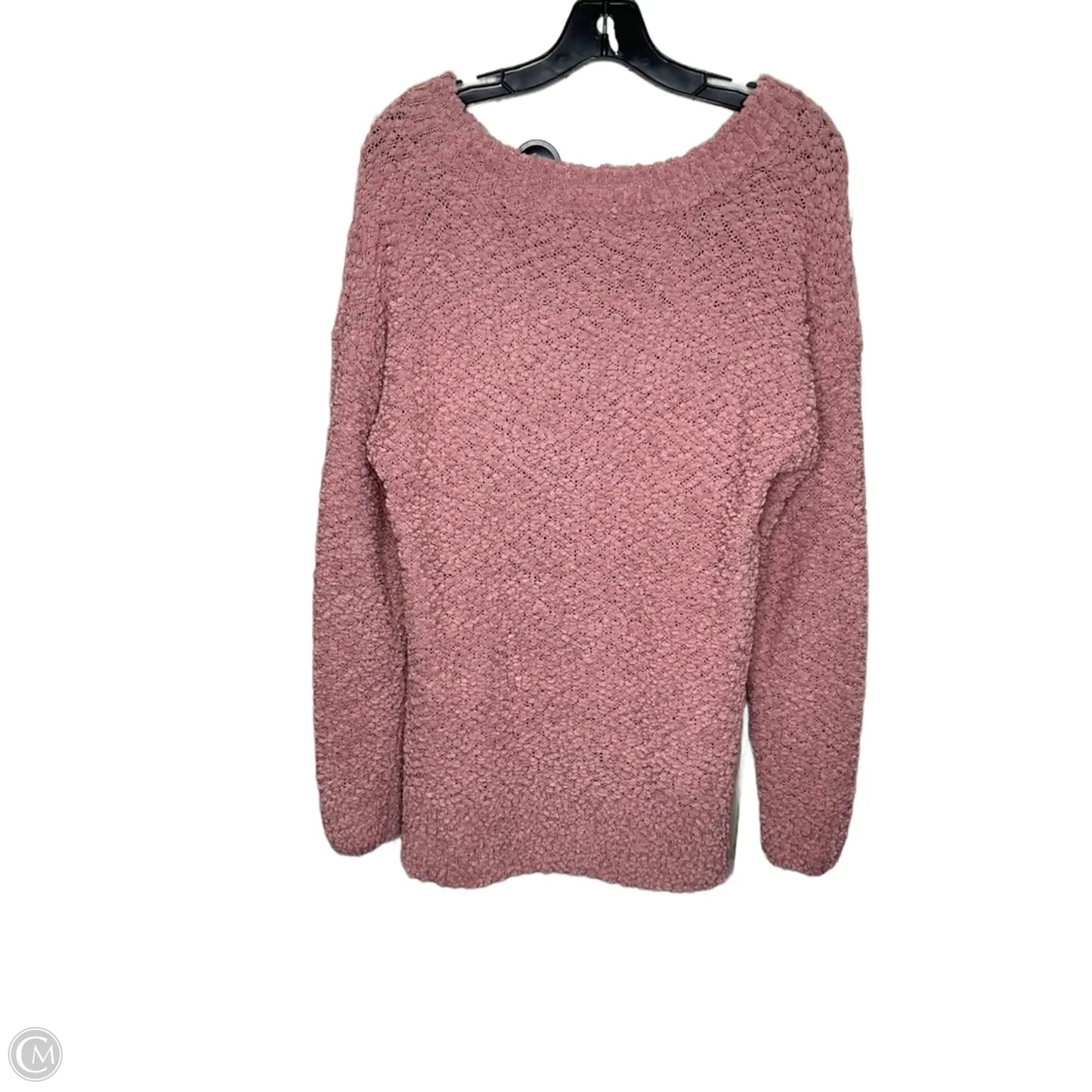 Sweater By Zenana Outfitters In Pink, Size: M