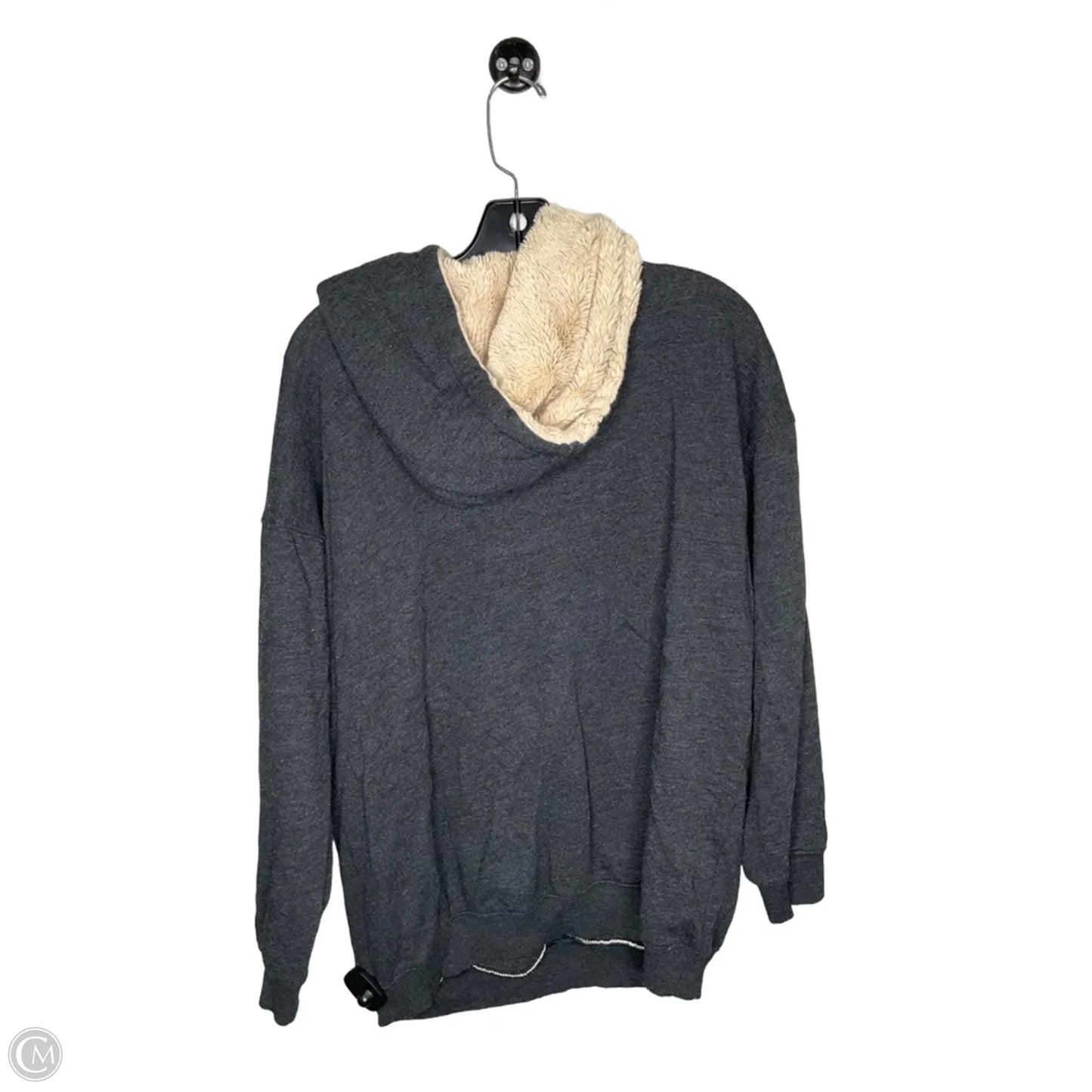 Sweatshirt Hoodie By Aerie In Grey, Size: S