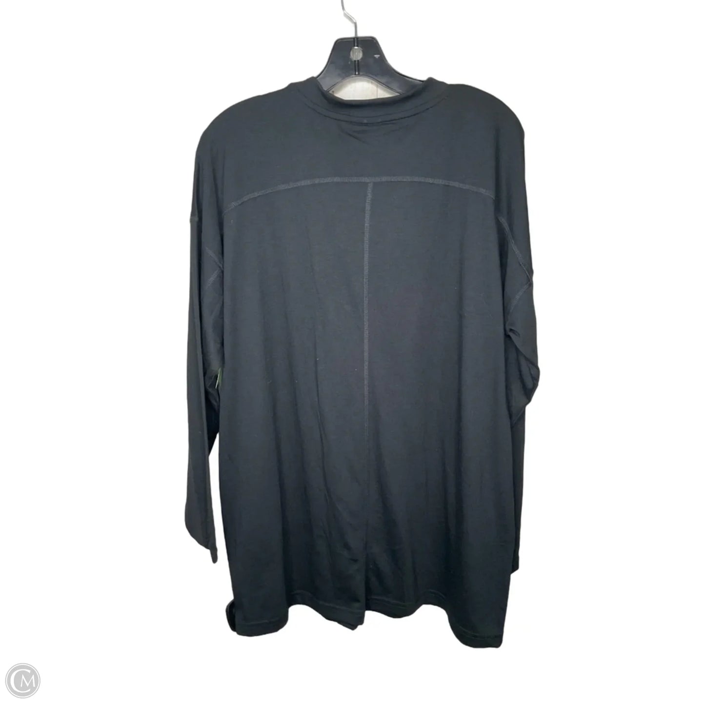 Top Long Sleeve By Gym Shark In Black, Size: L