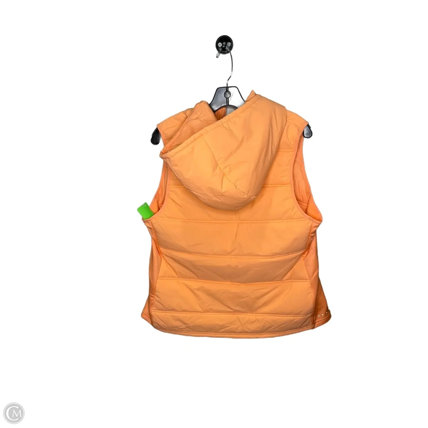 Vest Puffer & Quilted By Avia In Orange, Size: L