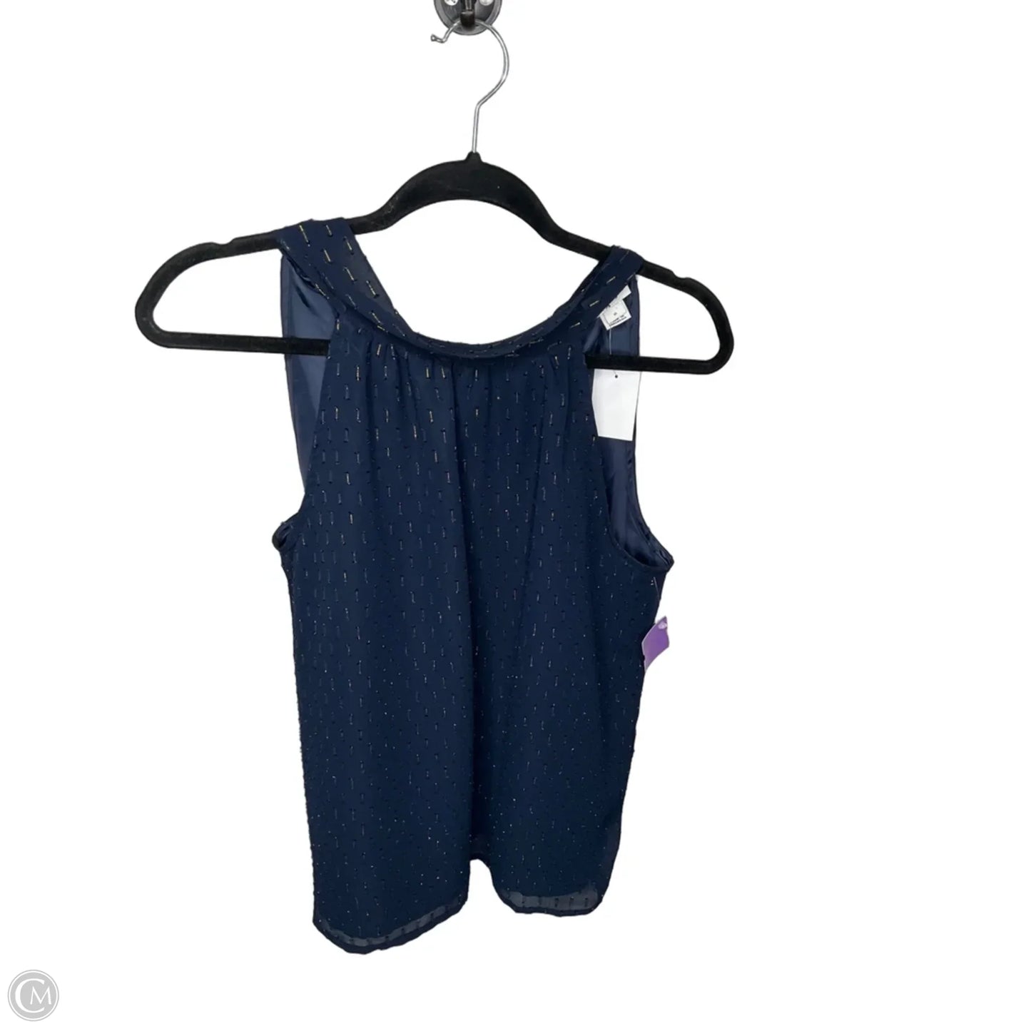 Top Sleeveless By J. Crew In Navy, Size: Xs