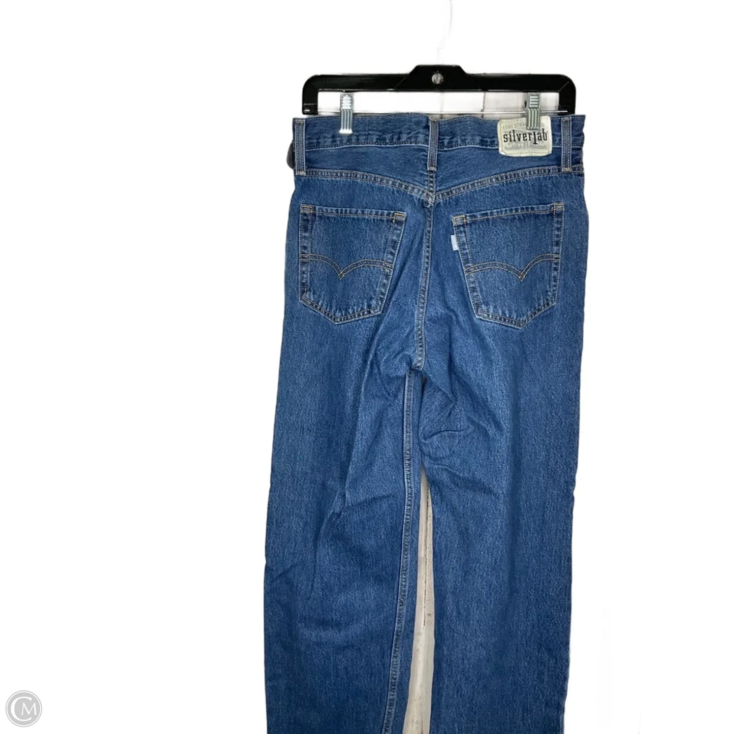 Jeans Straight By Levis In Blue Denim, Size: 6
