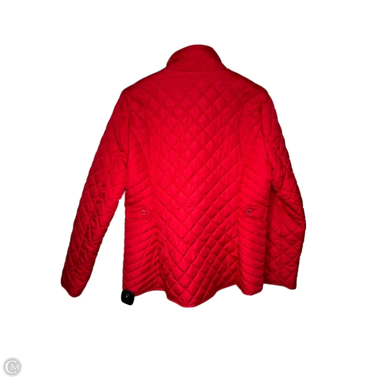Jacket Puffer & Quilted By Tommy Hilfiger In Red, Size: S