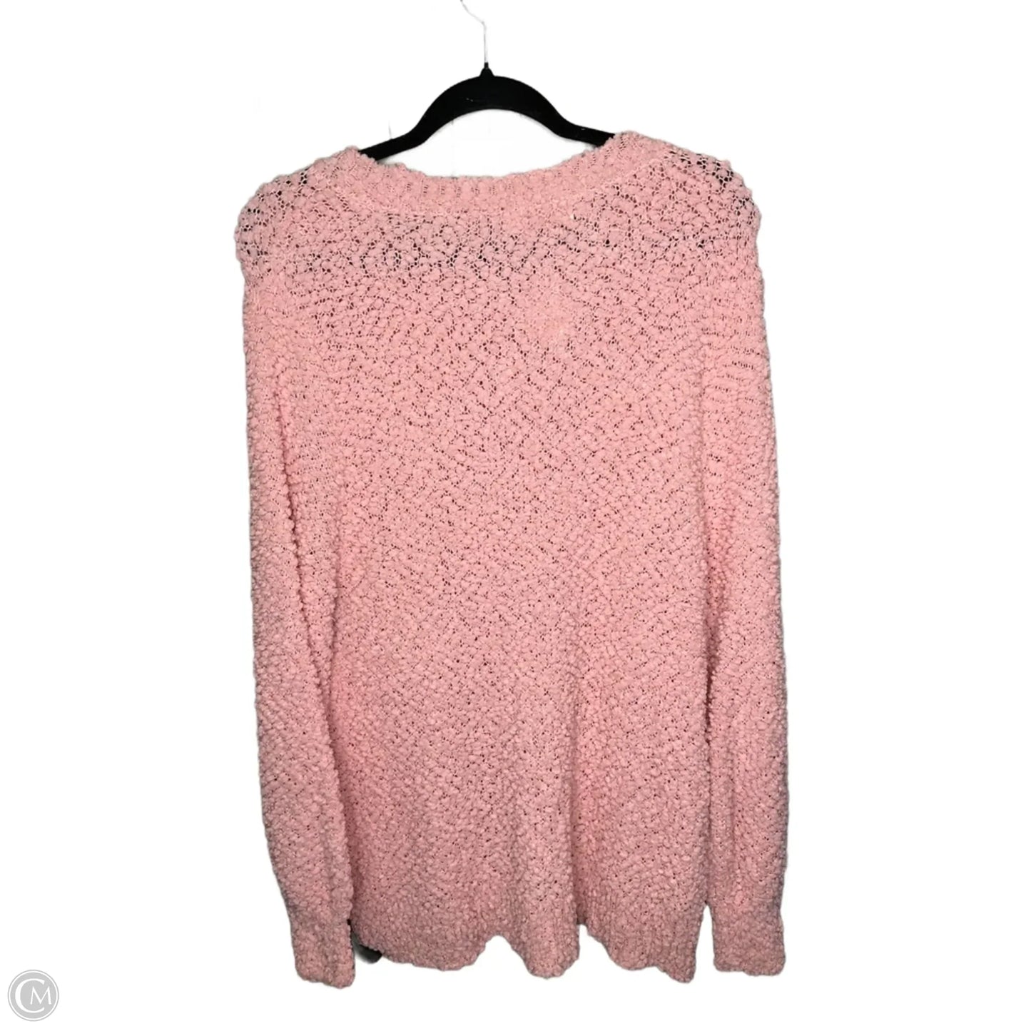 Sweater By Zenana In Pink, Size: Xl