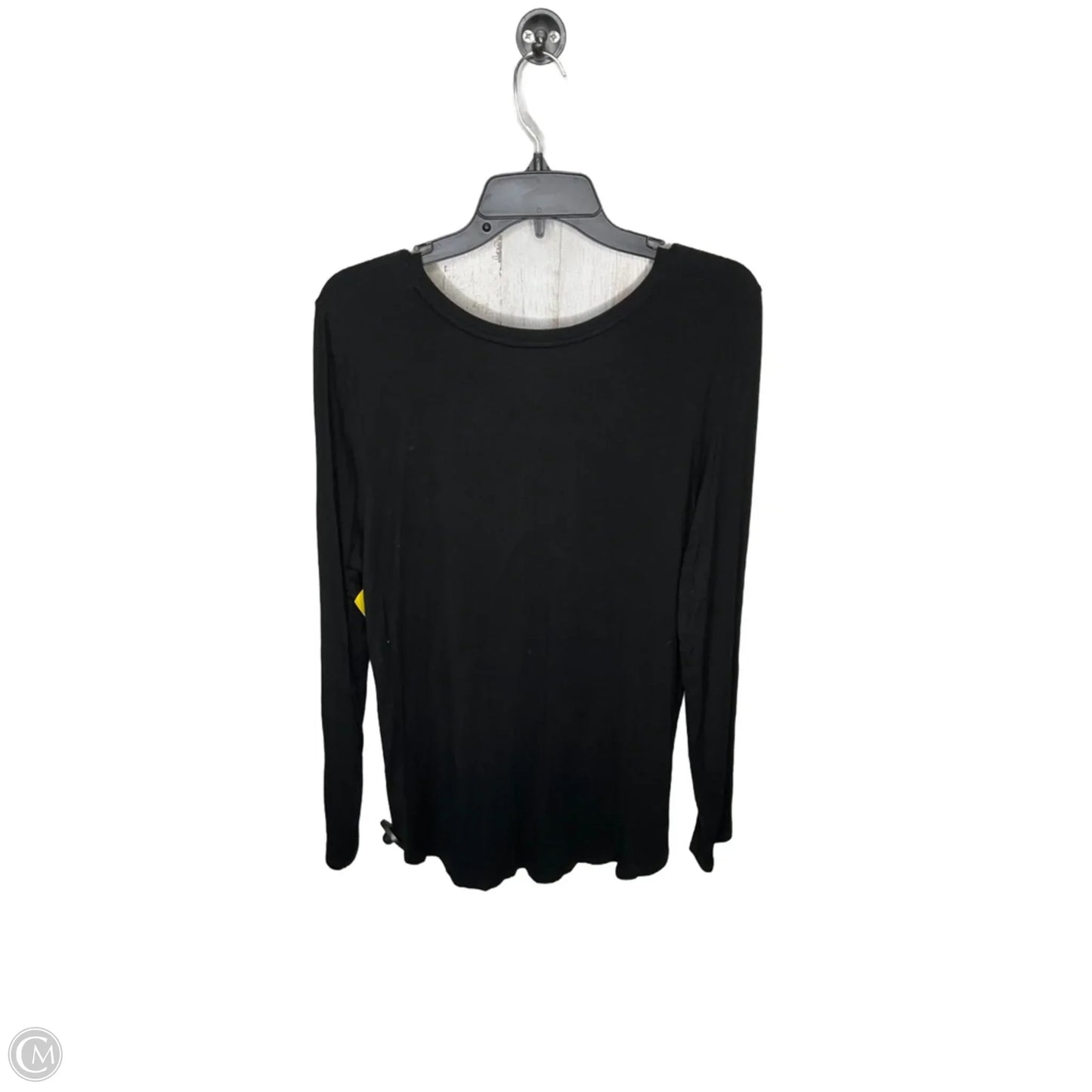 Top Long Sleeve By Tahari In Black, Size: Xl