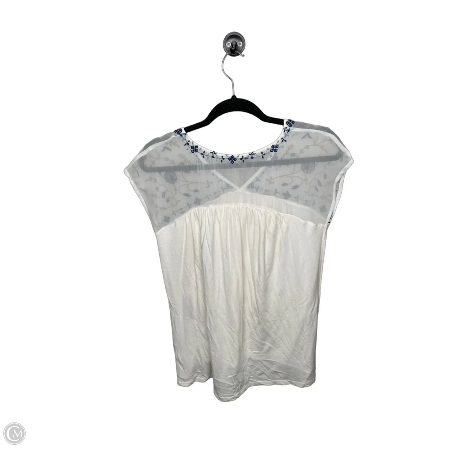 Top Sleeveless By Lucky Brand In Cream, Size: S