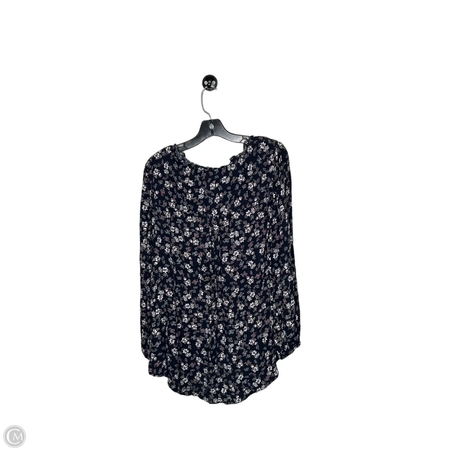 Blouse 3/4 Sleeve By Lane Bryant In Floral Print, Size: 14