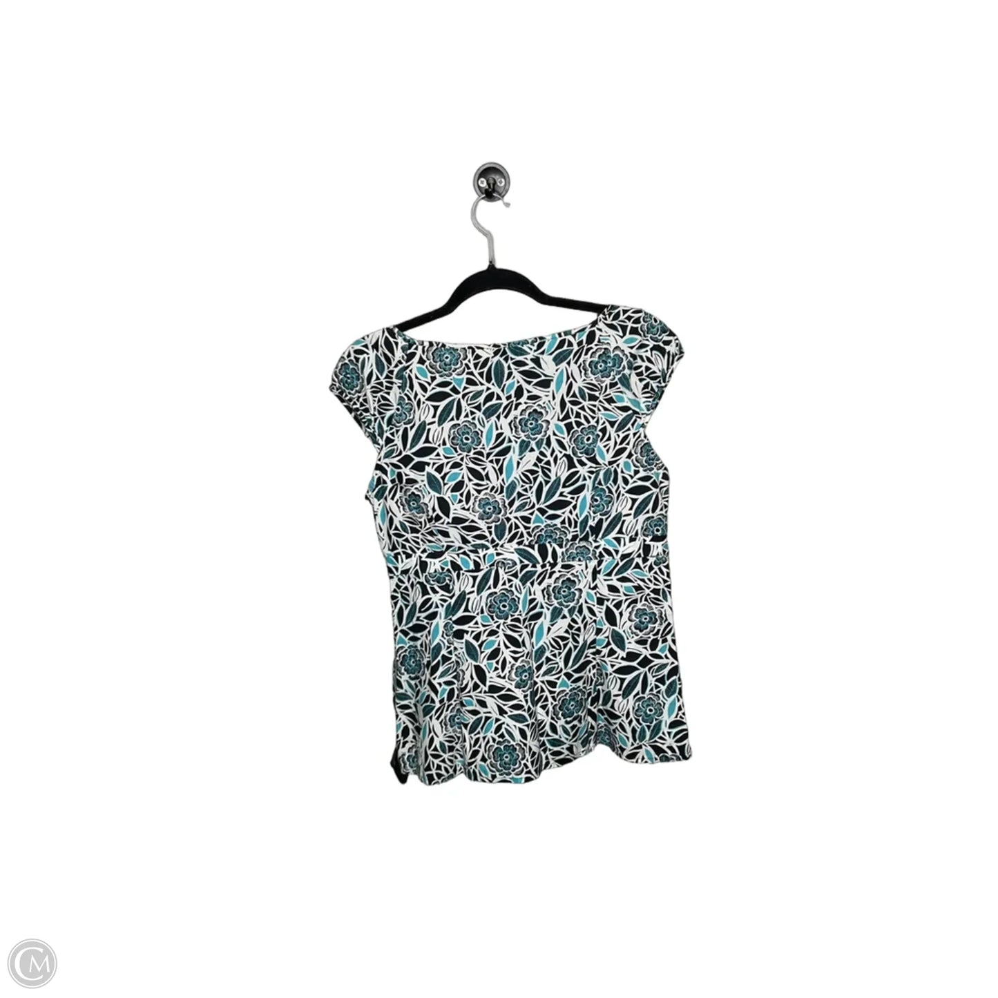 Top Sleeveless By Loft In Floral Print, Size: 10