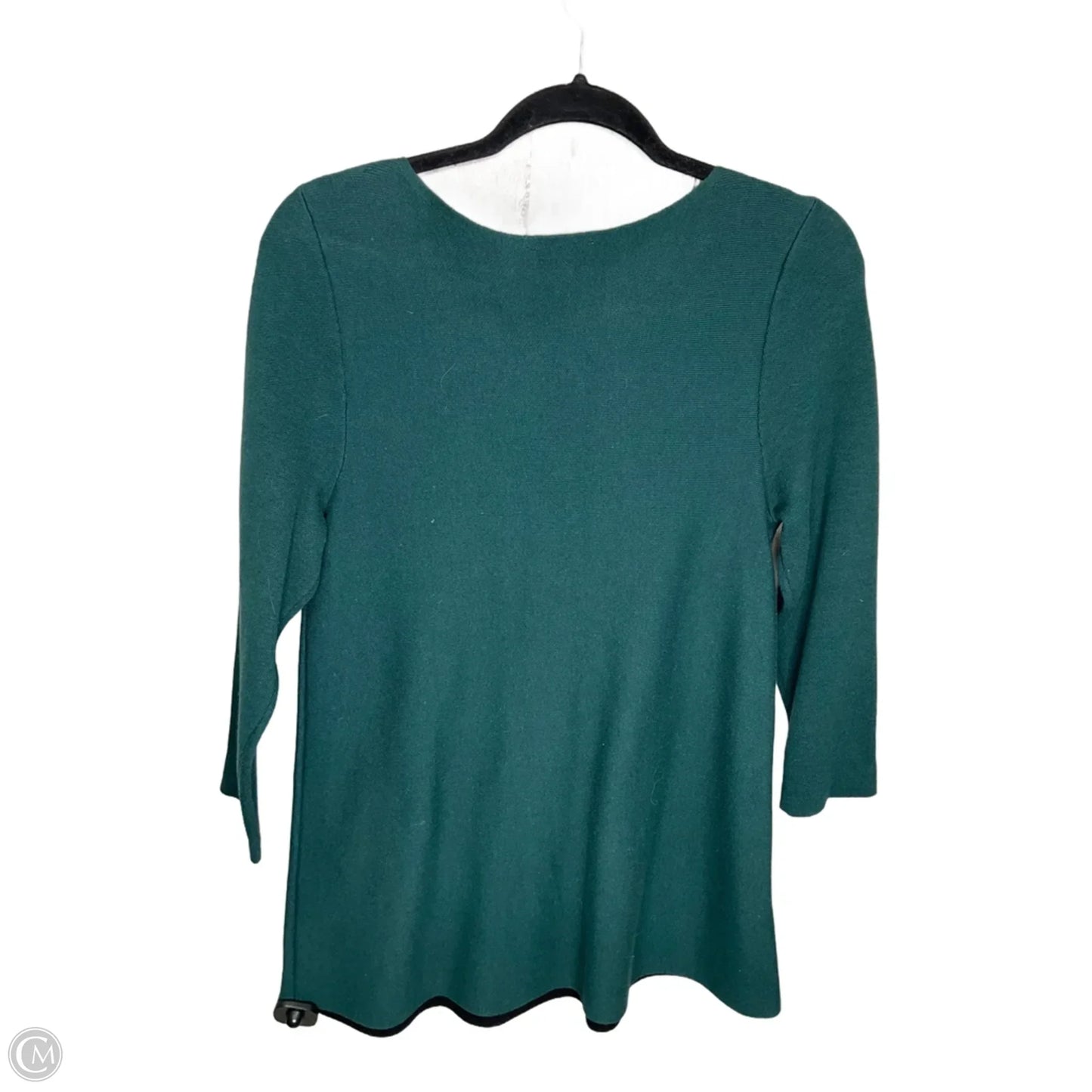Sweater By Chicos In Green, Size: Xl
