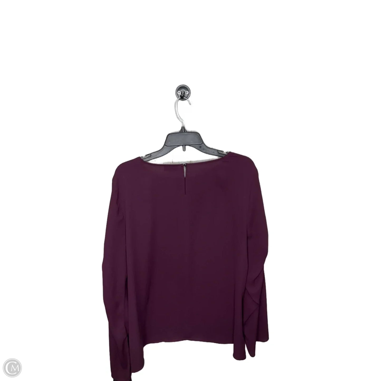 Blouse 3/4 Sleeve By Ana In Purple, Size: 2x