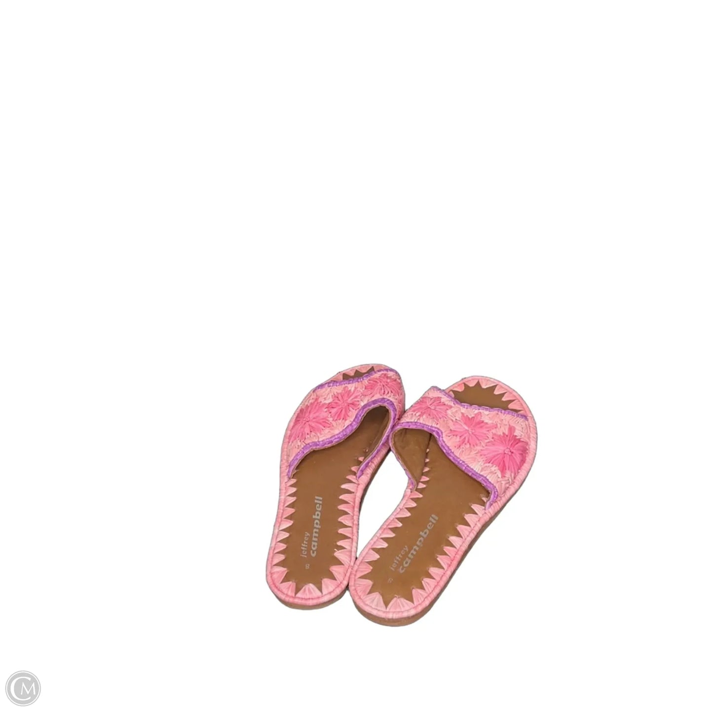 Sandals Flats By Jeffrey Campbell In Pink & Purple, Size: 8