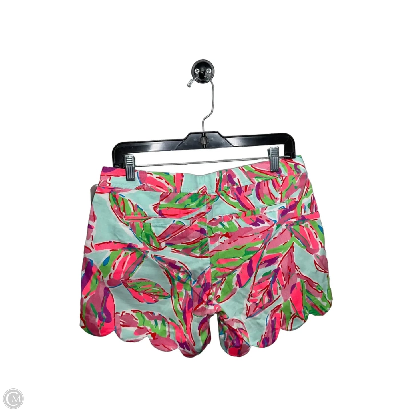 Shorts Designer By Lilly Pulitzer In Green & Pink, Size: 4