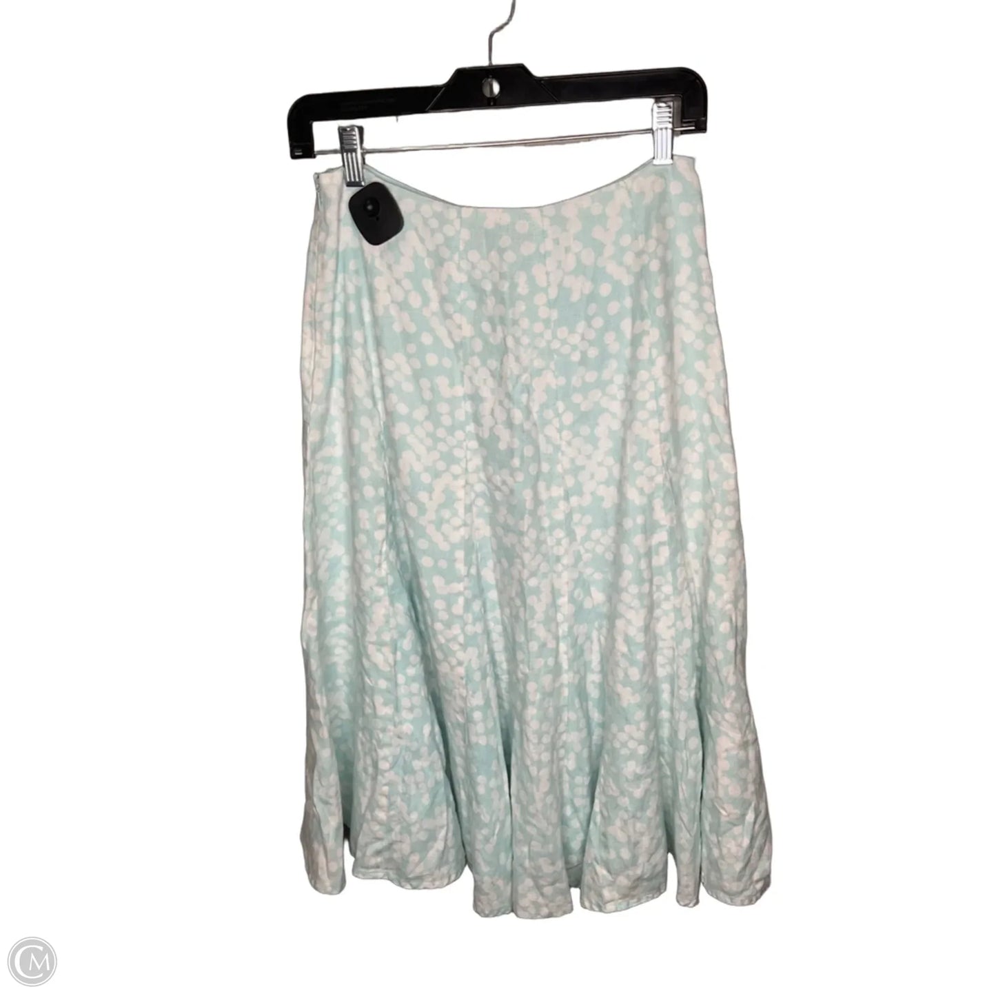 Skirt Maxi By Liz Claiborne In Blue & White, Size: 4