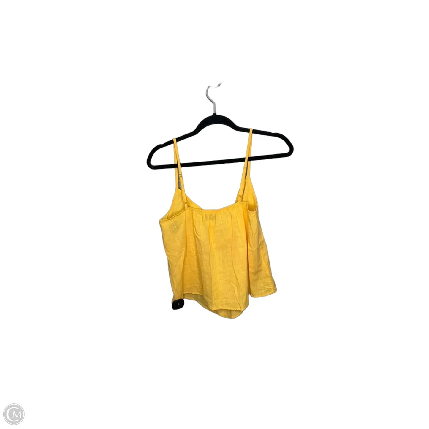 Top Sleeveless By Petal & Pup In Yellow, Size: M