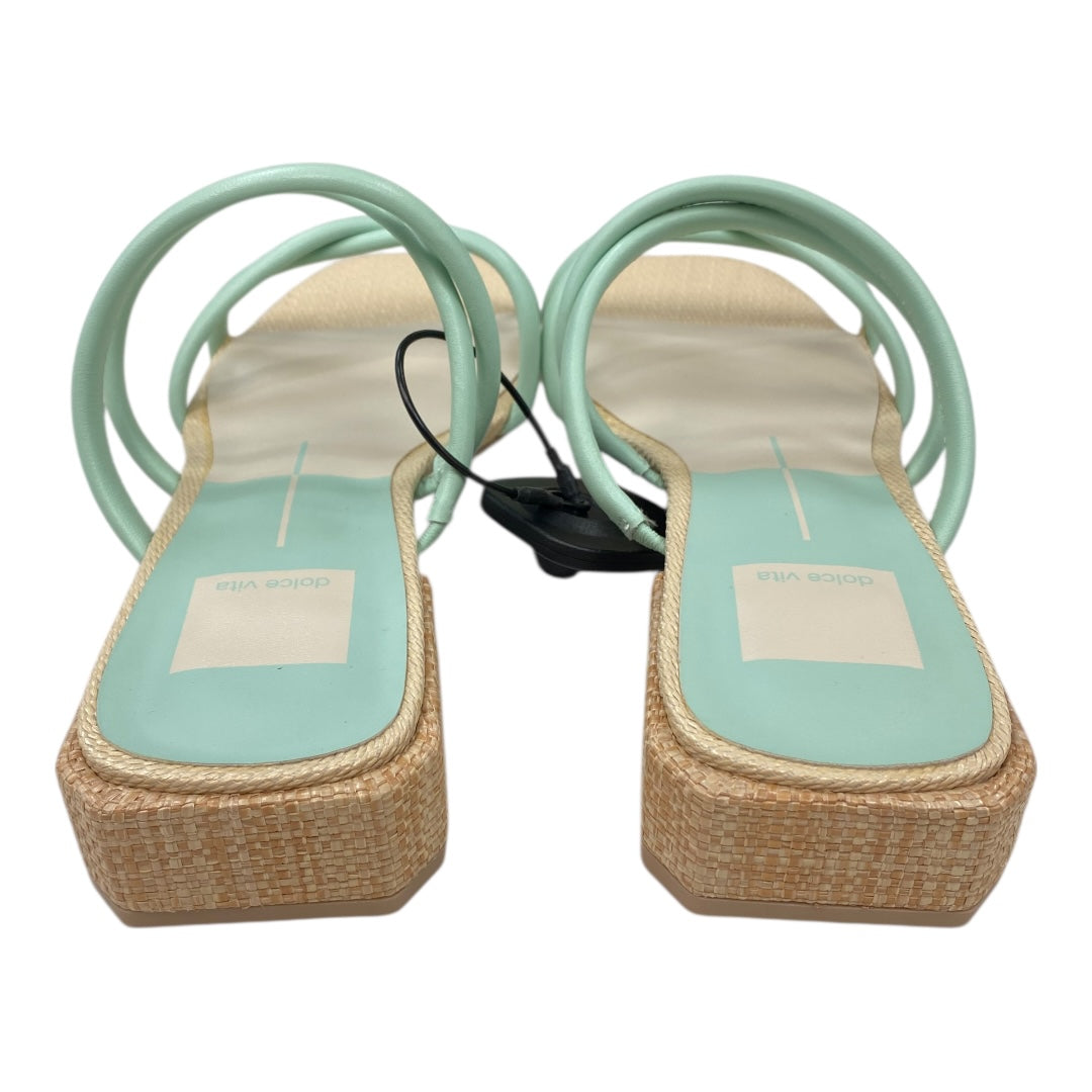 Sandals Flats By Dolce Vita In Teal, Size:7
