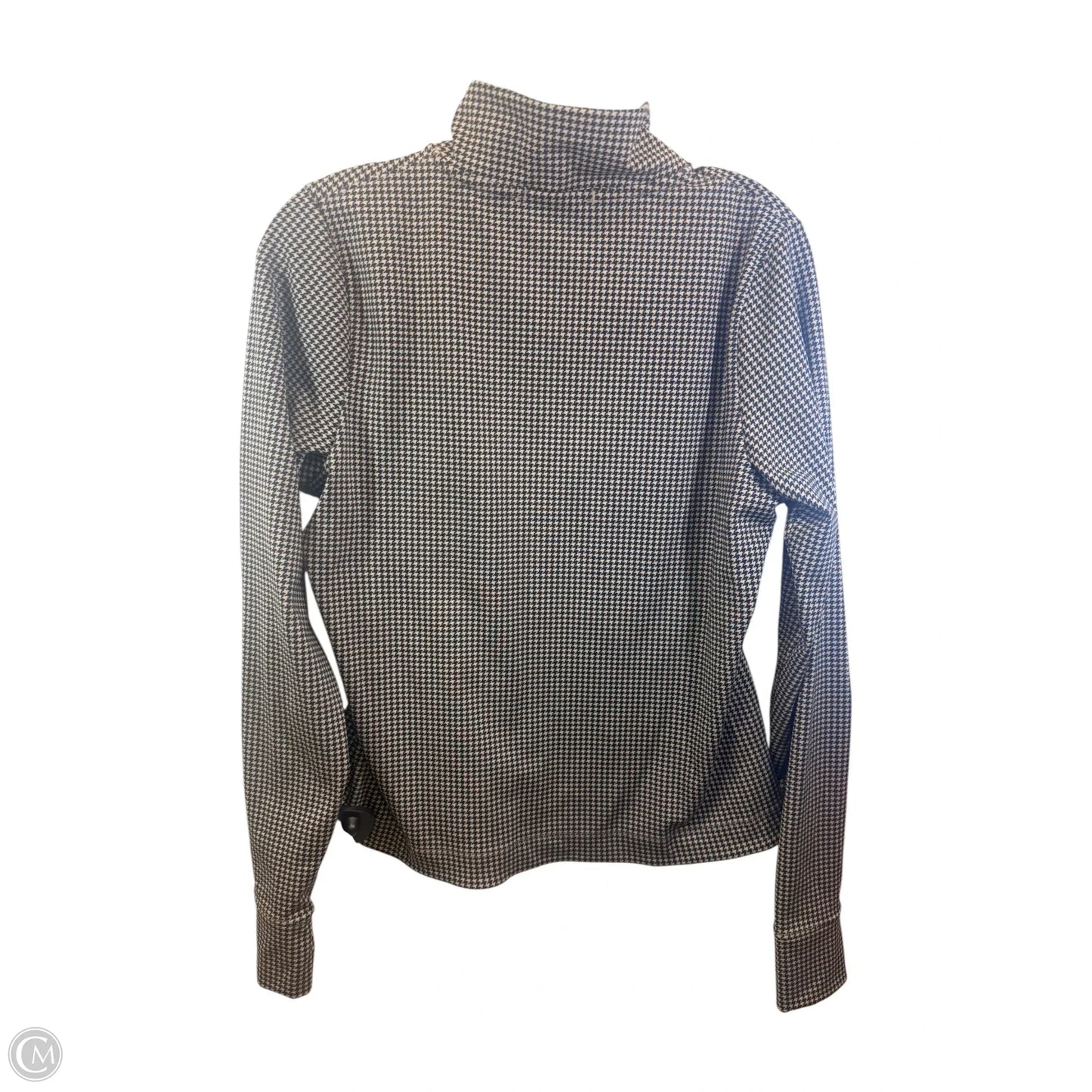 Athletic Jacket By Ypb In Black & Tan, Size: L