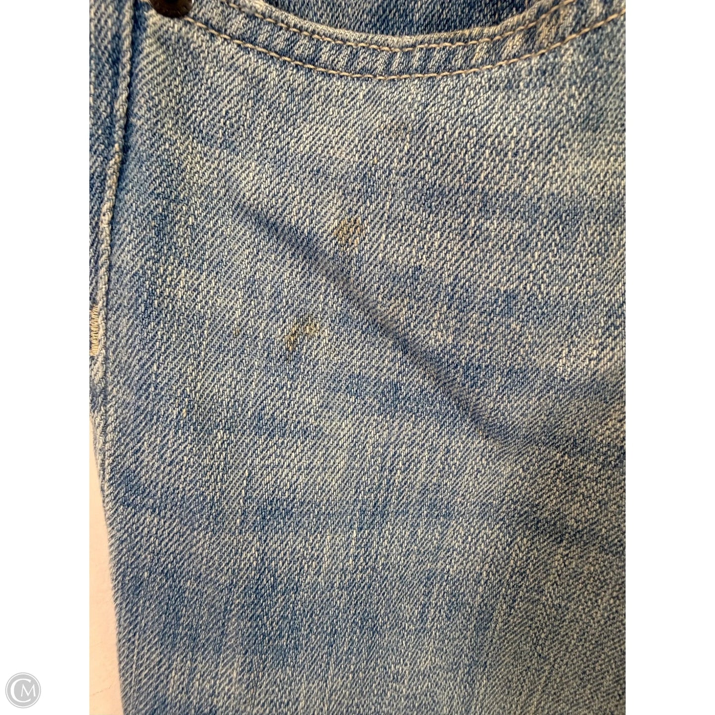 Jeans Straight By Lauren By Ralph Lauren In Blue Denim, Size: 10