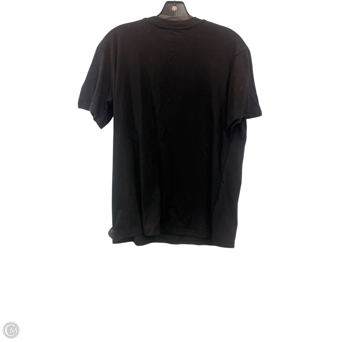 Top Short Sleeve Basic By Disney In Black, Size: M