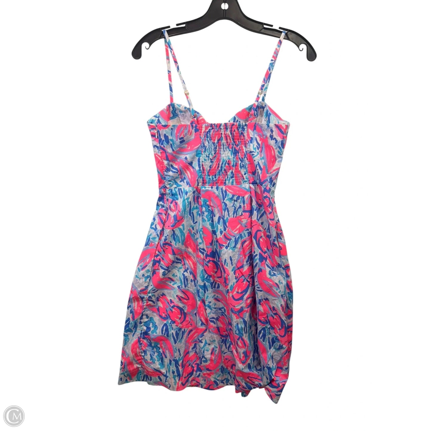 Dress Designer By Lilly Pulitzer In Blue & Pink, Size: Xxs